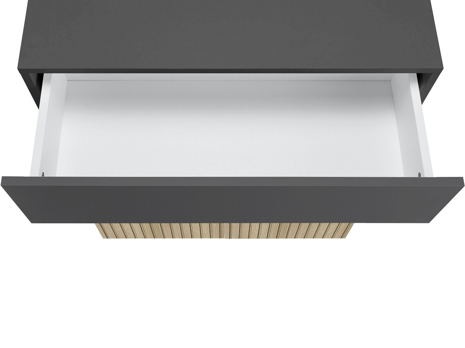 Όρθιο ντουλάπι μπάνιου Soncamu 101 (Ανθρακί + Ελαφριά δρυς)