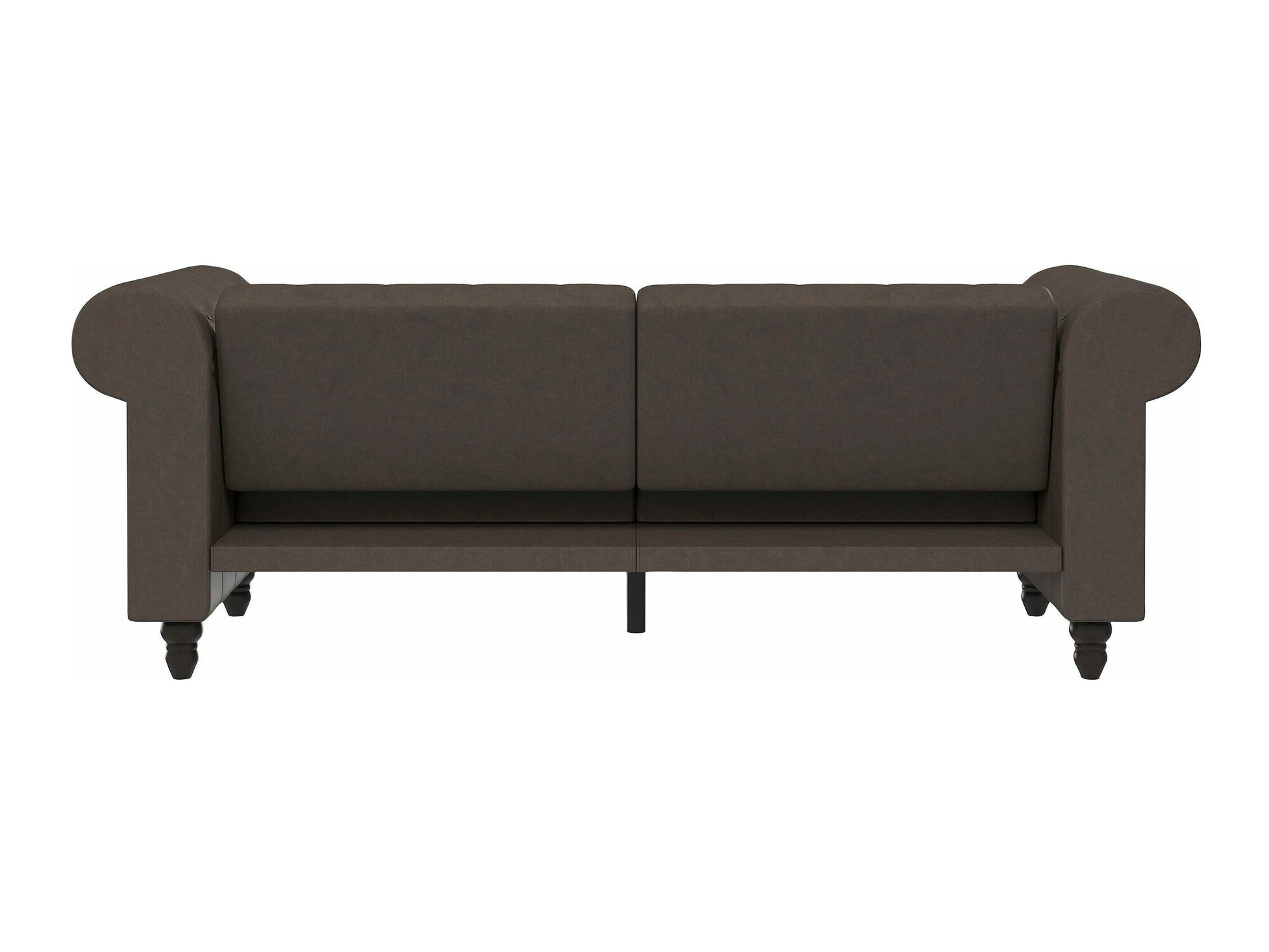 English-style sofa Tulsa 217 (Dark brown)