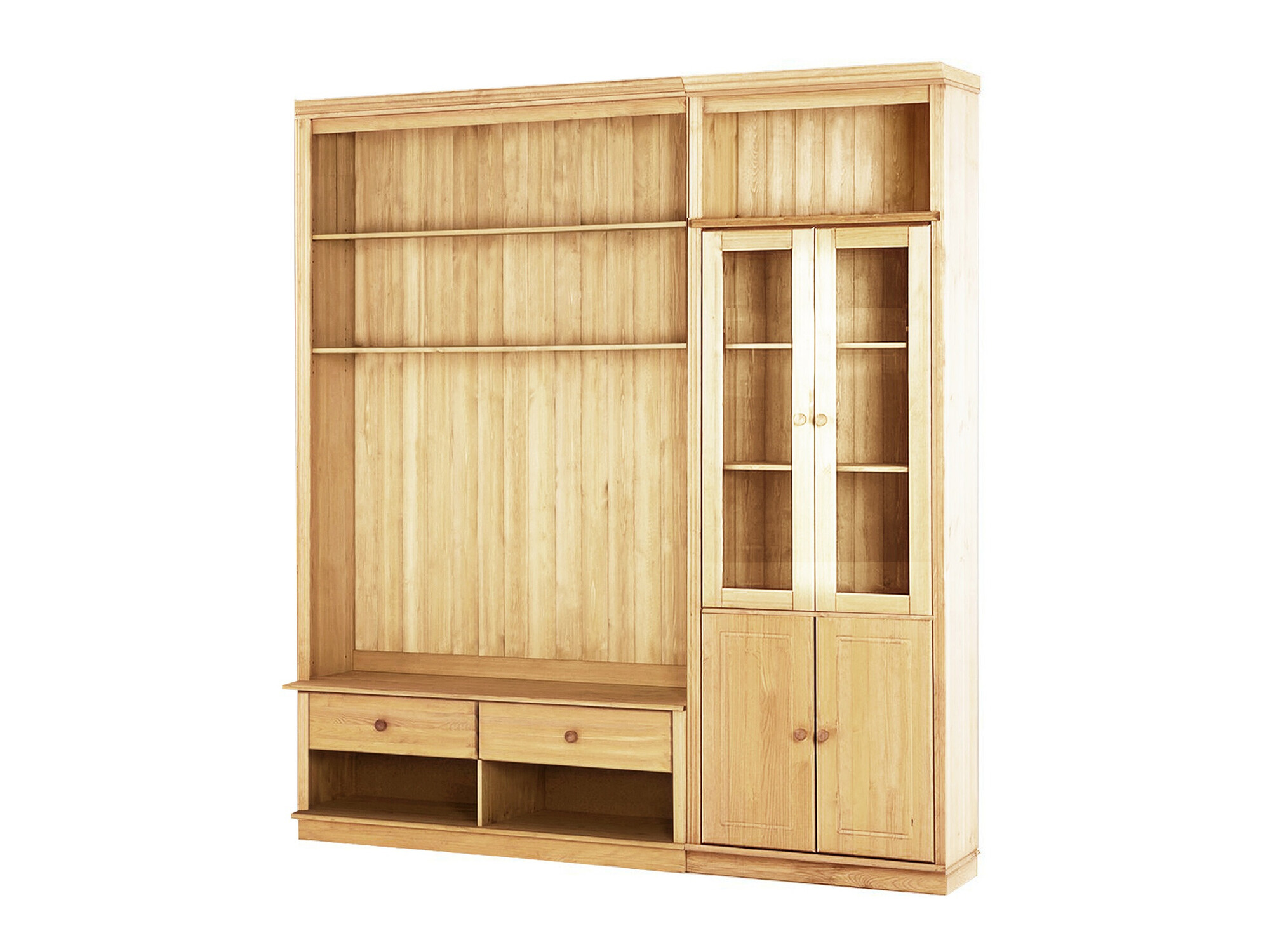 Σετ επίπλων σαλονιού Saltoro 124 (Ανοιχτό καφέ)