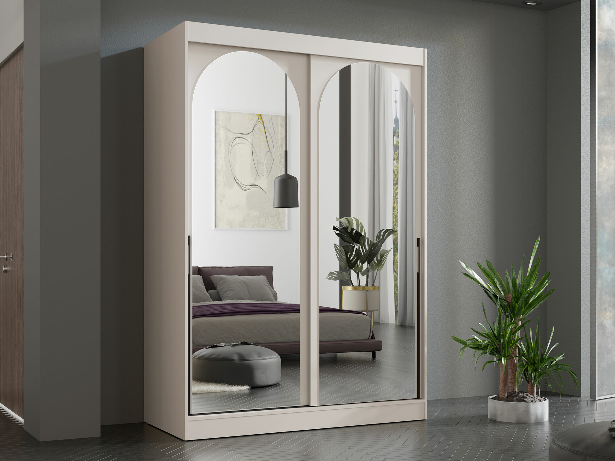 Wardrobe Toledo 131 (Cashmere)