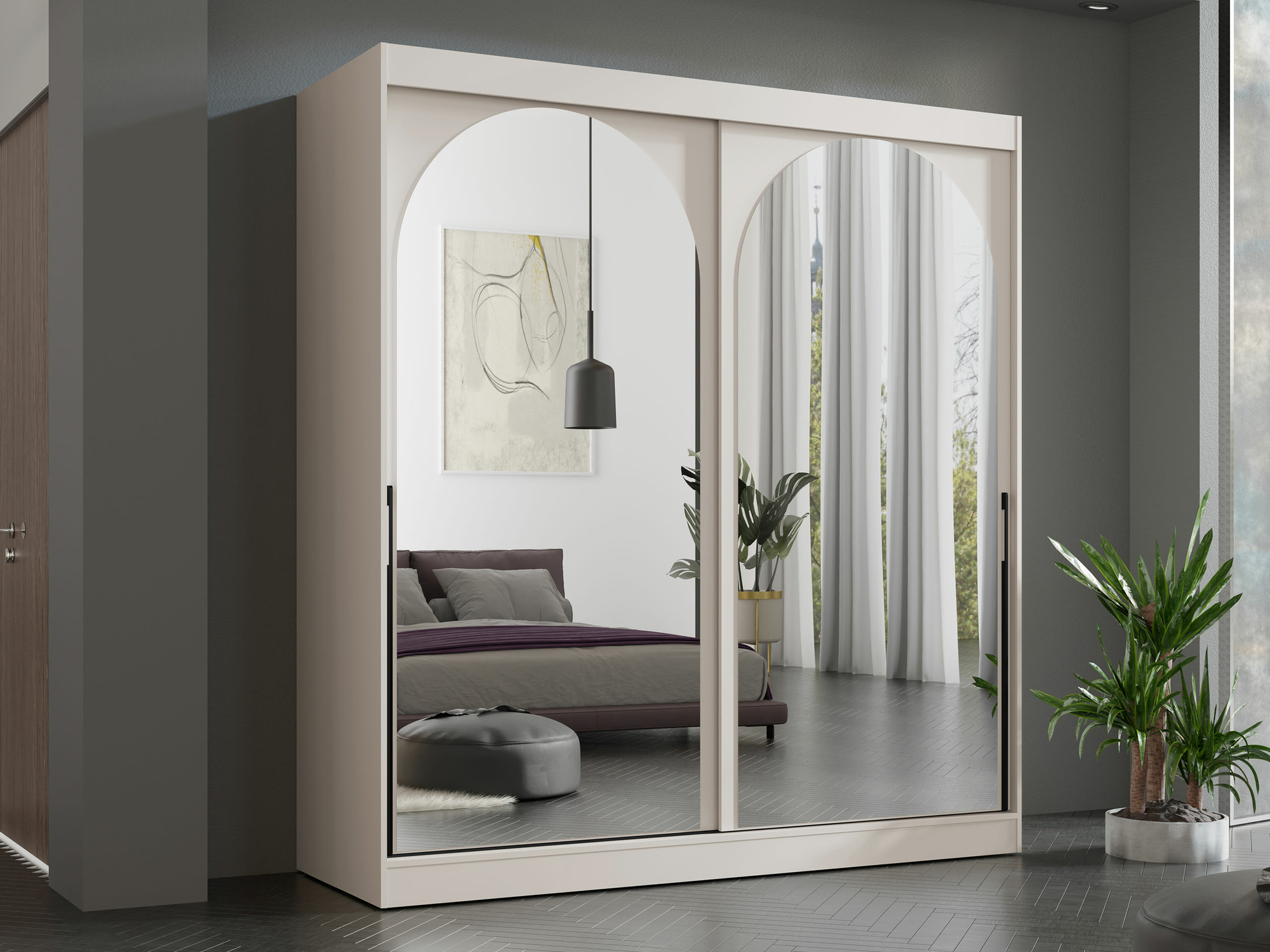 Wardrobe Toledo 133 (Cashmere)