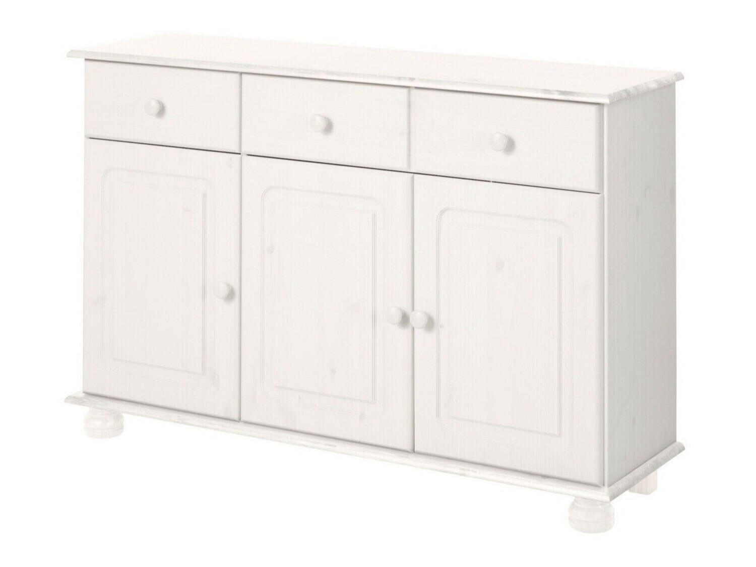 Chest of drawers Fenlaru 105 (White)
