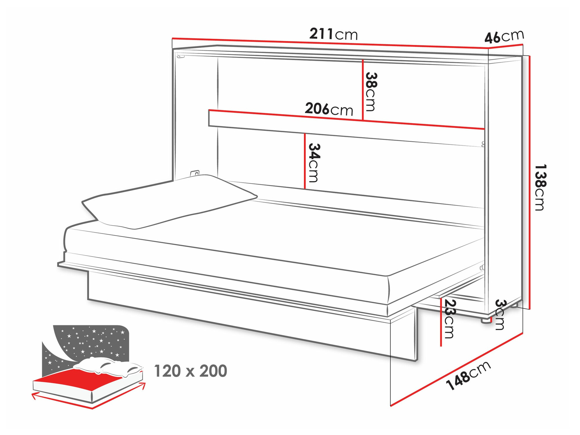 Σετ επίπλων Concept Pro Lenart Levfere 143
