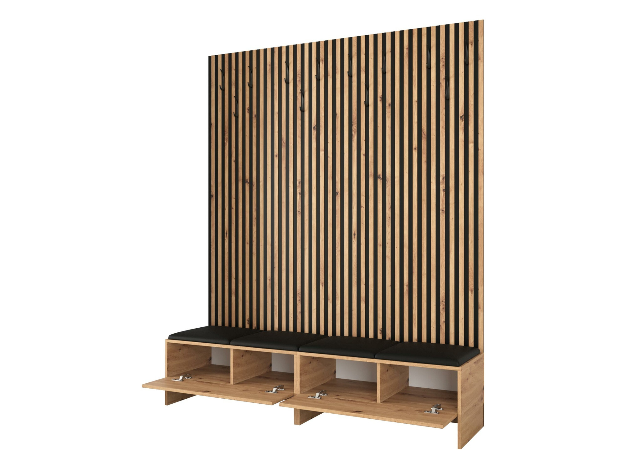 Σετ διαδρόμου Donio V (Artisan βελανιδιά + Manila 02)