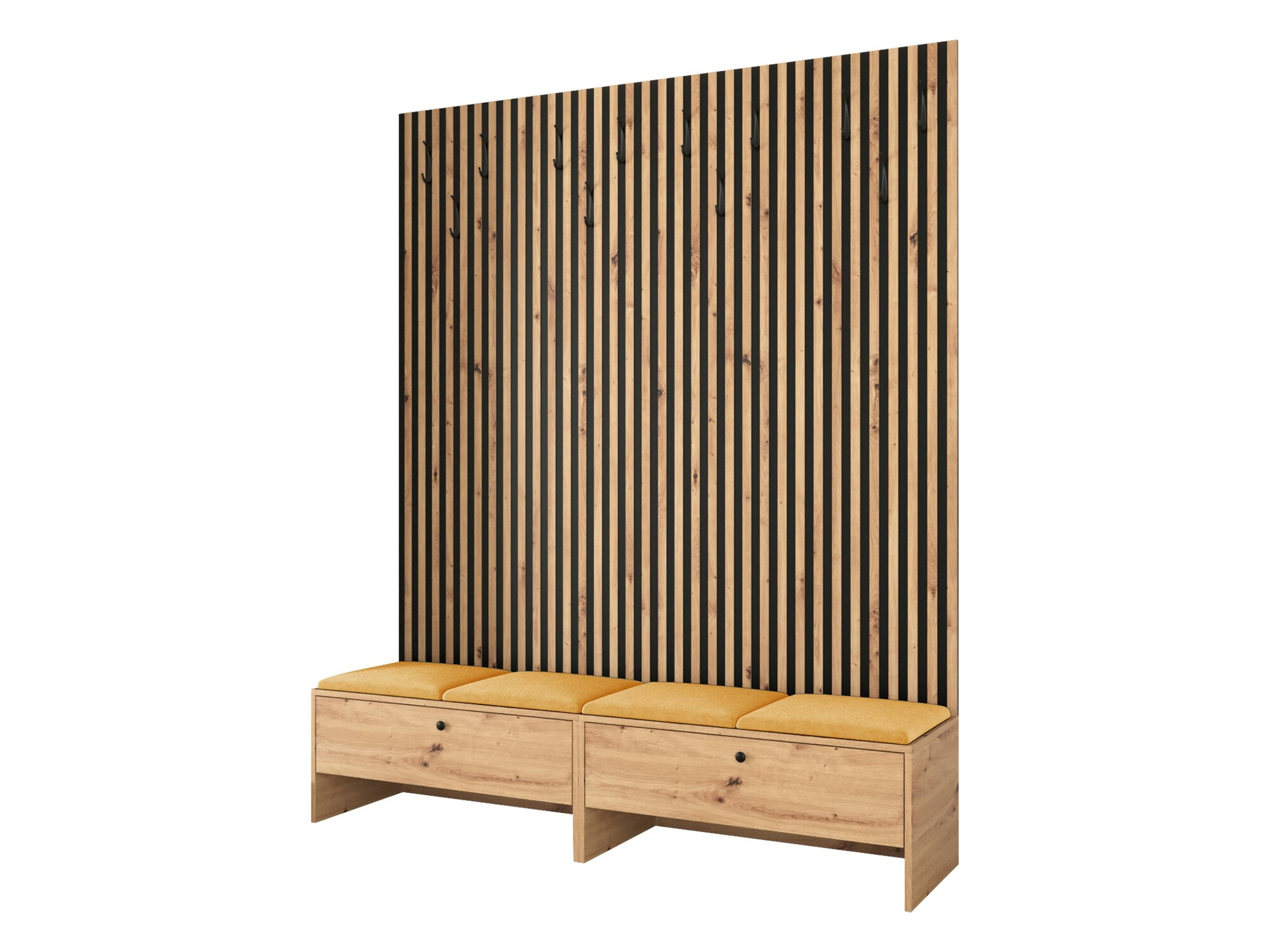 Σετ διαδρόμου Donio V (Artisan βελανιδιά + Manila 32)