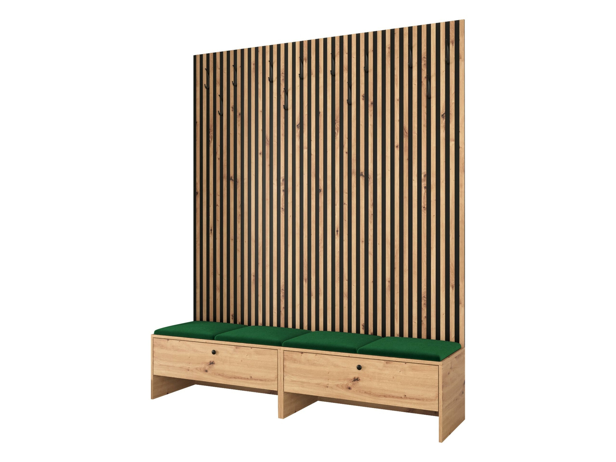 Σετ διαδρόμου Donio V (Artisan βελανιδιά + Manila 35)