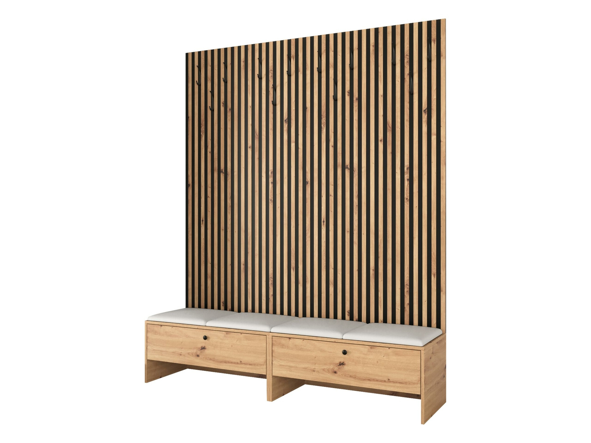 Σετ διαδρόμου Donio V (Artisan βελανιδιά + Soft 017)