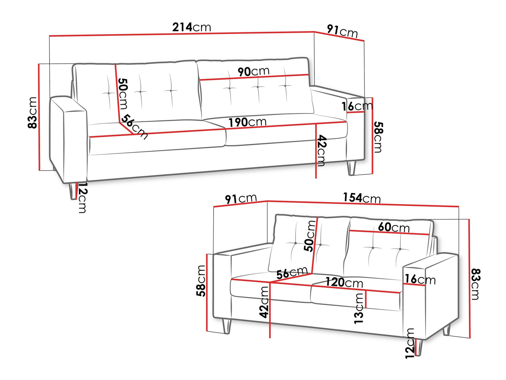Σετ ταπετσαρισμένων επίπλων Temple 112