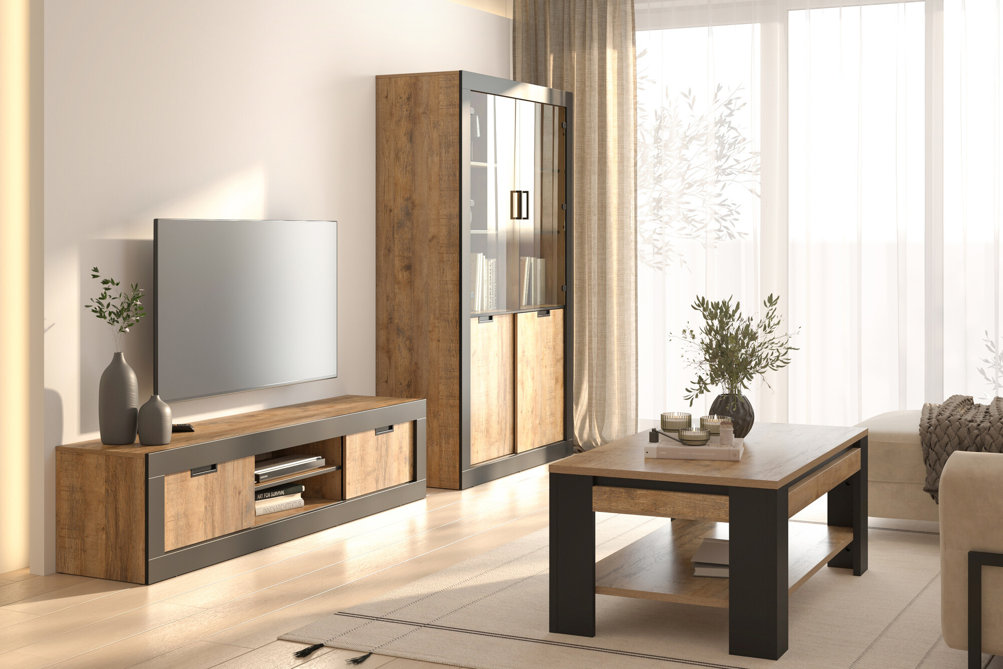 Bookcase Melmava 100