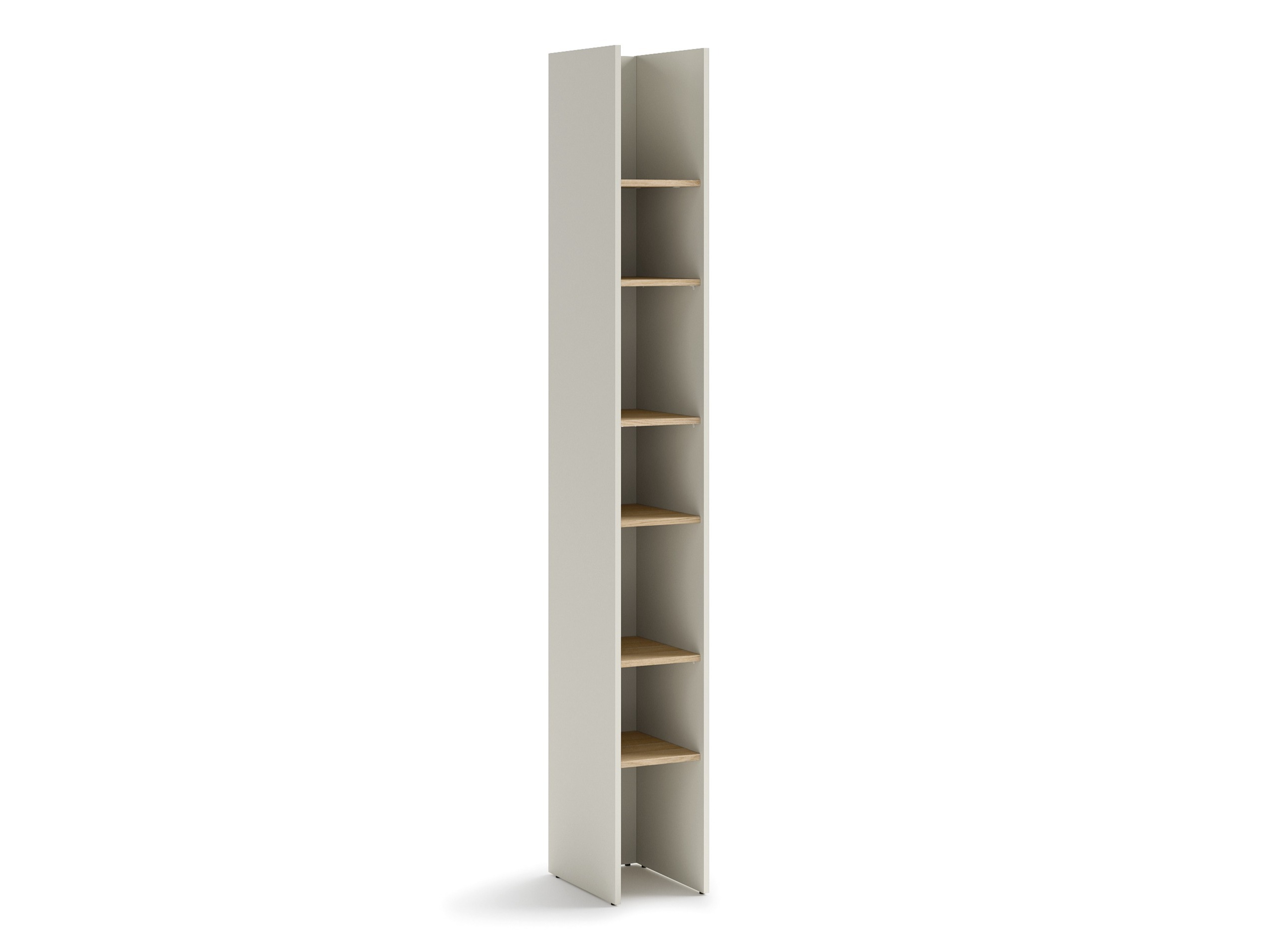Bookcase Concept Pro Lenart VII (Cashmere + Oak)