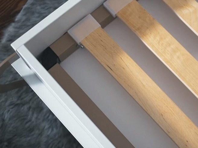 Wall bed Concept Pro Lenart III (White)