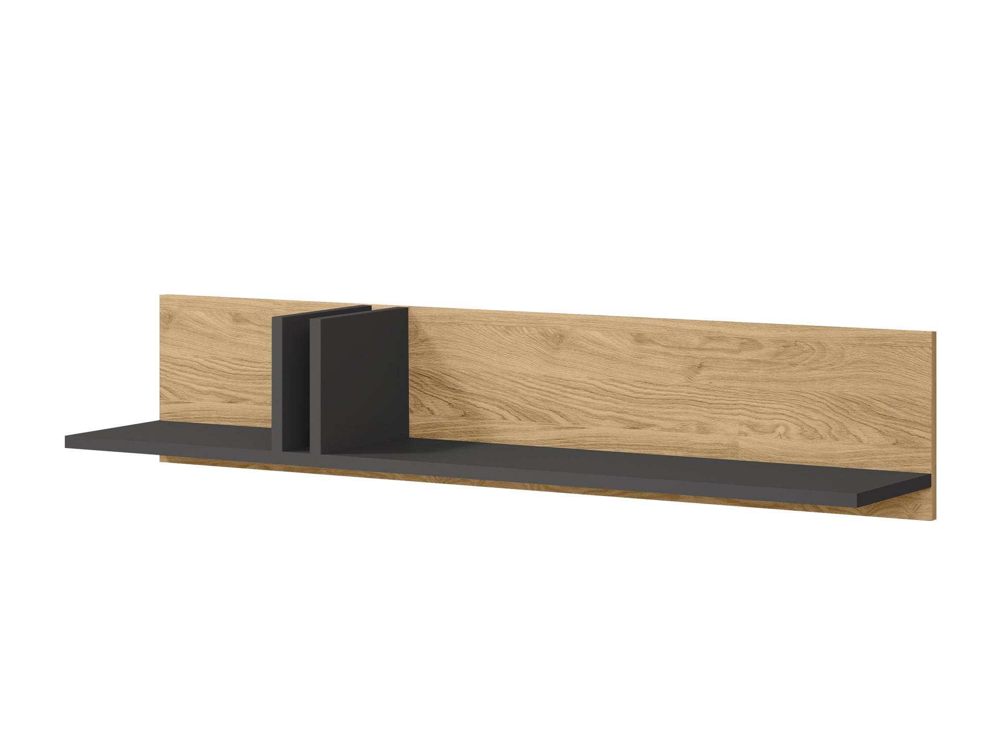 Ράφι τοίχου Levali 114 (Δρυς)