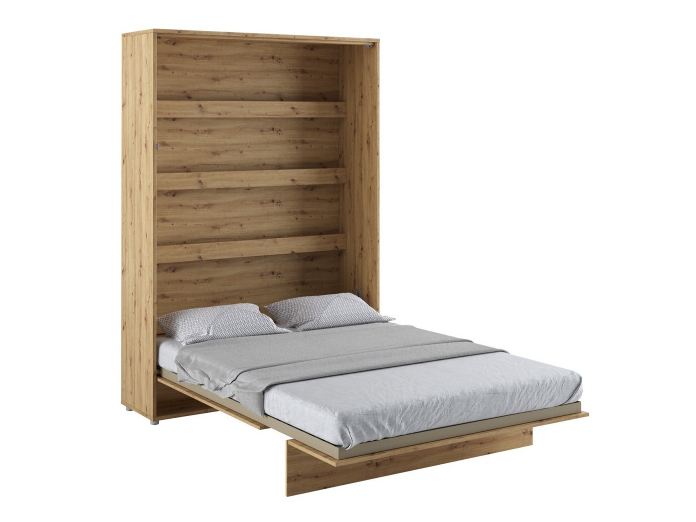 Wall bed Concept Pro Lenart VII (Artisan oak + Beige)