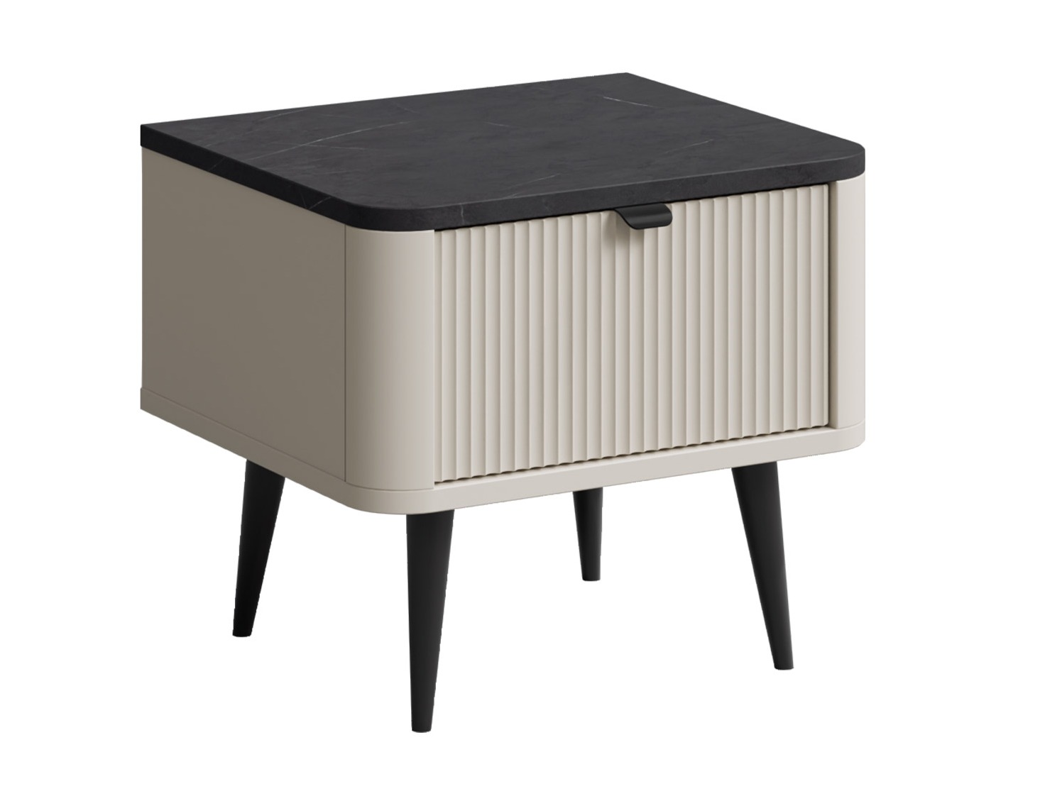 Κομοδίνο Lufela 116 (Κασμίρι + Γκρι μάρμαρο)