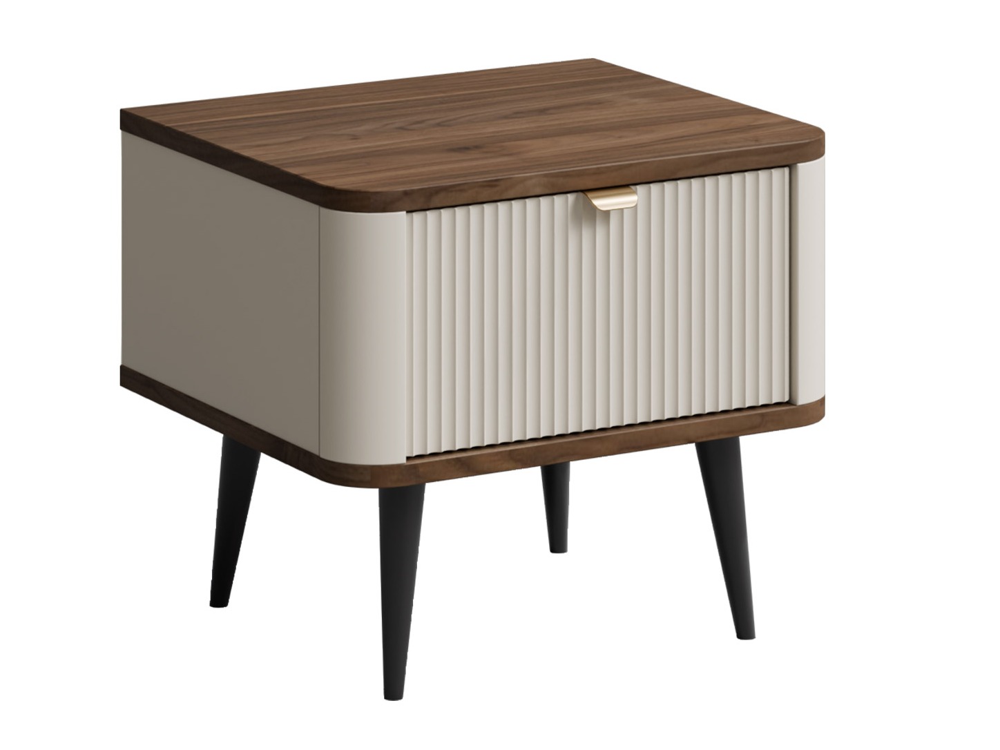 Κομοδίνο Lufela 116 (Κασμίρι + Καρυδί)