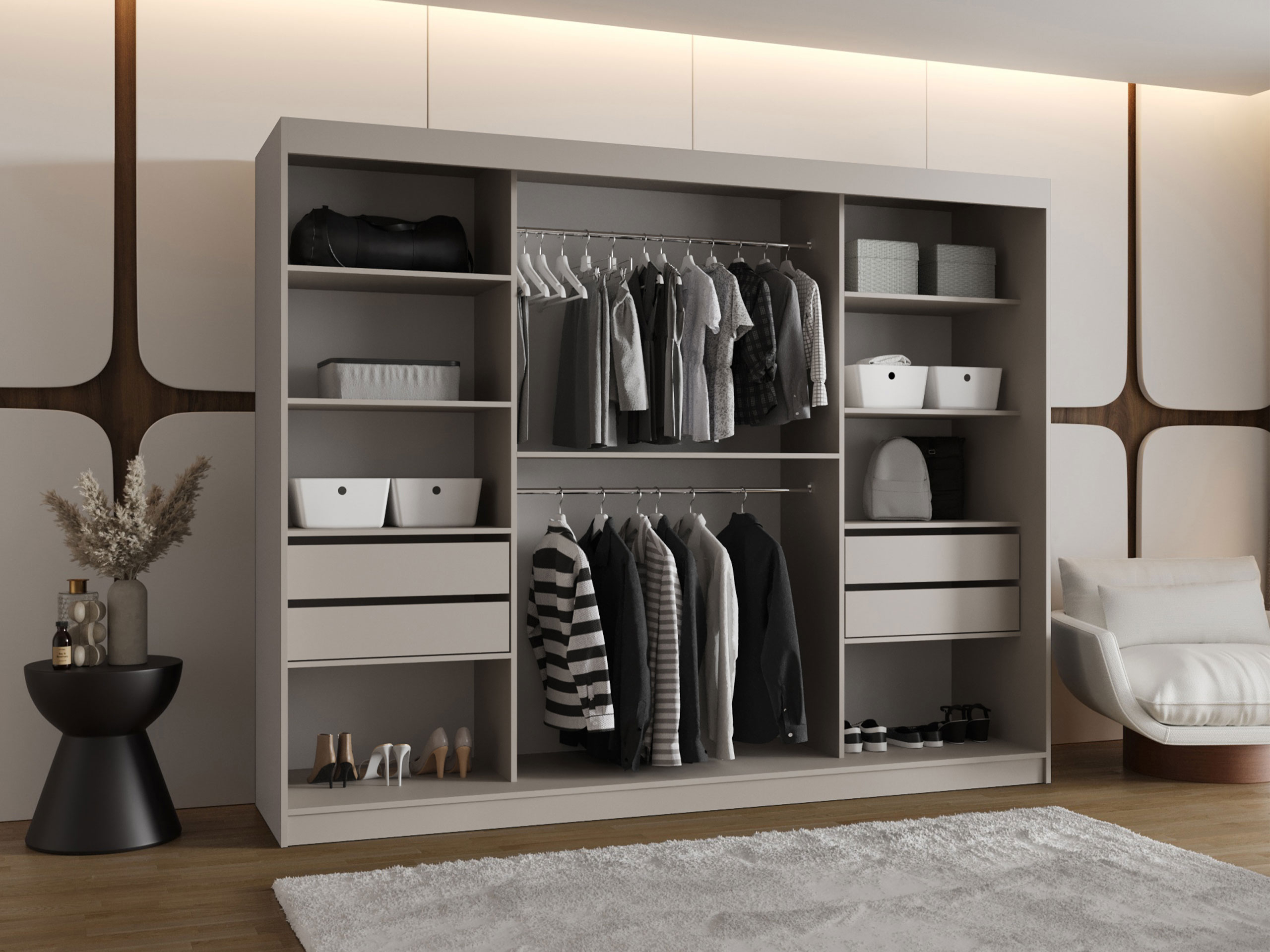 Wardrobe Hartford 522 (Cashmere)
