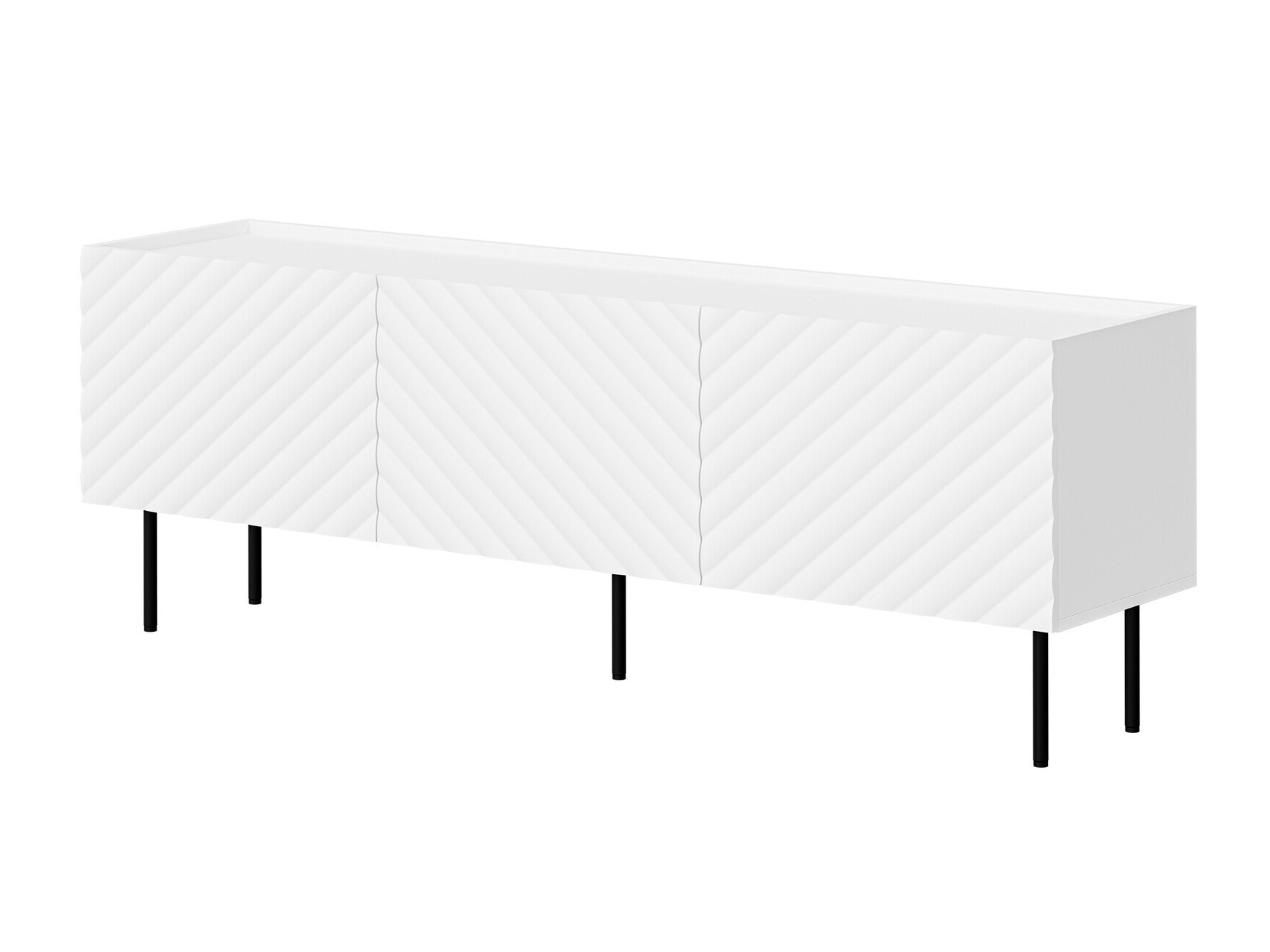Έπιπλο τηλεόρασης Sillen (Άσπρο)