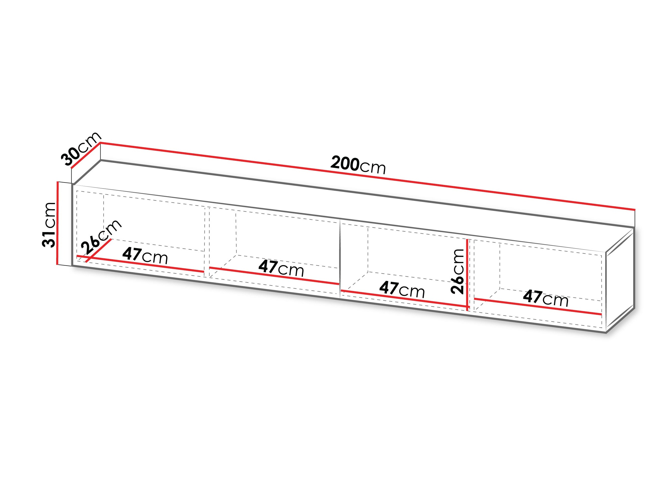 Έπιπλο τηλεόρασης Species (Κασμίρι)