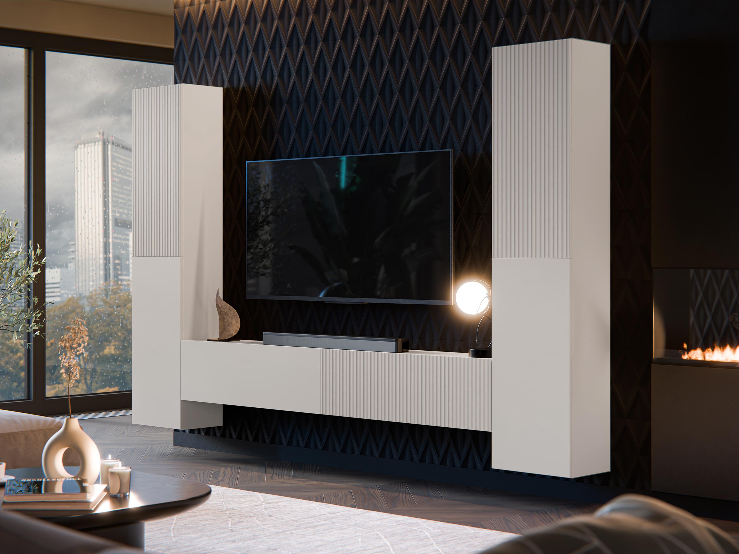 Σετ επίπλων σαλονιού Species II (Κασμίρι)