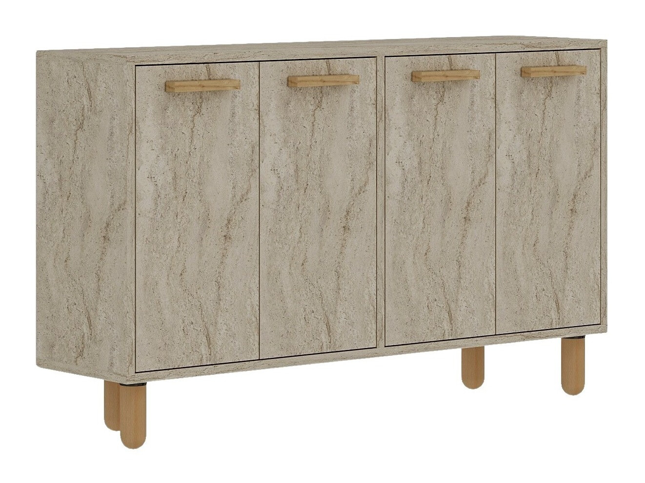 Μπουφέ Kailua 2542 (Ανοιχτό καφέ)