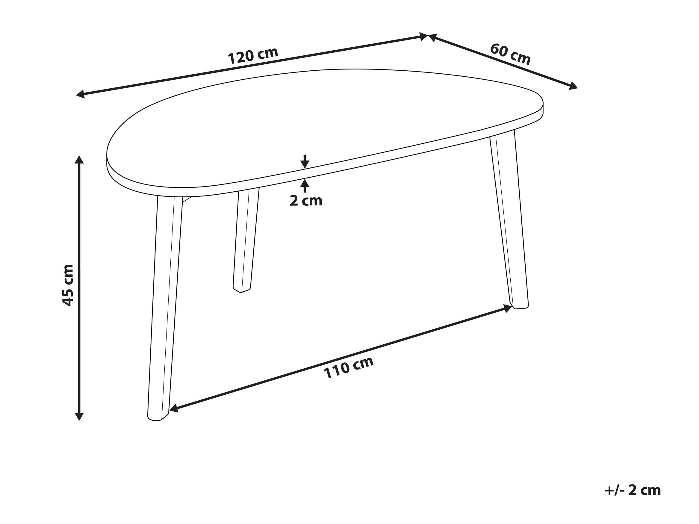 Τραπεζάκι σαλονιού Berwyn 2698