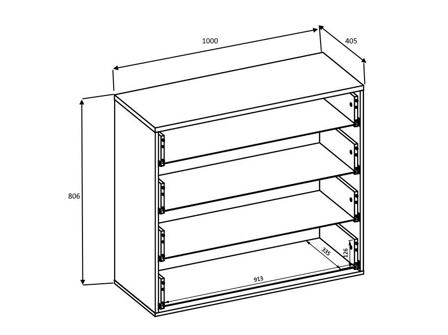 Chest of drawers Vosalo 101