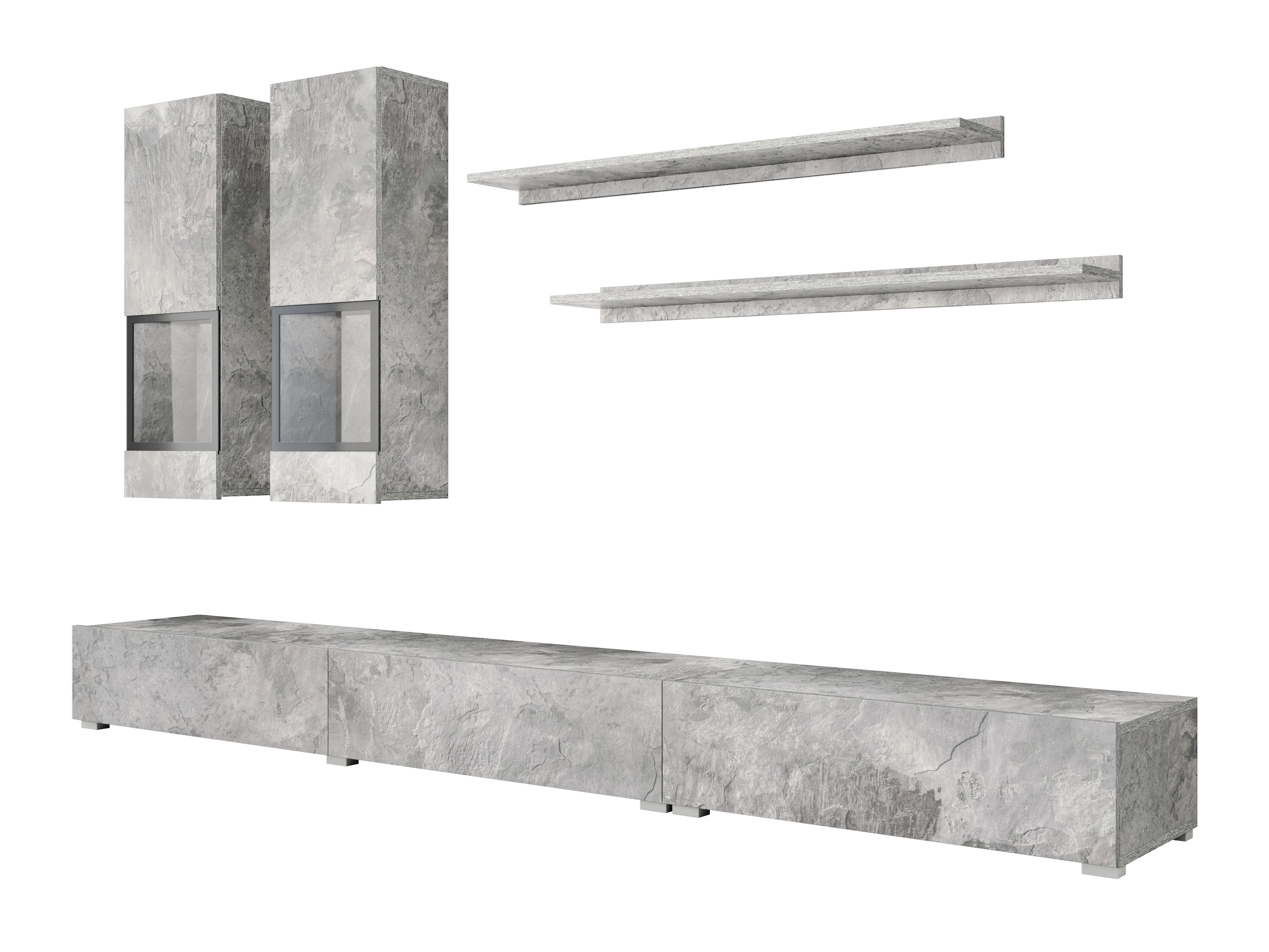 Living room set Serodeu 100 (Concrete)