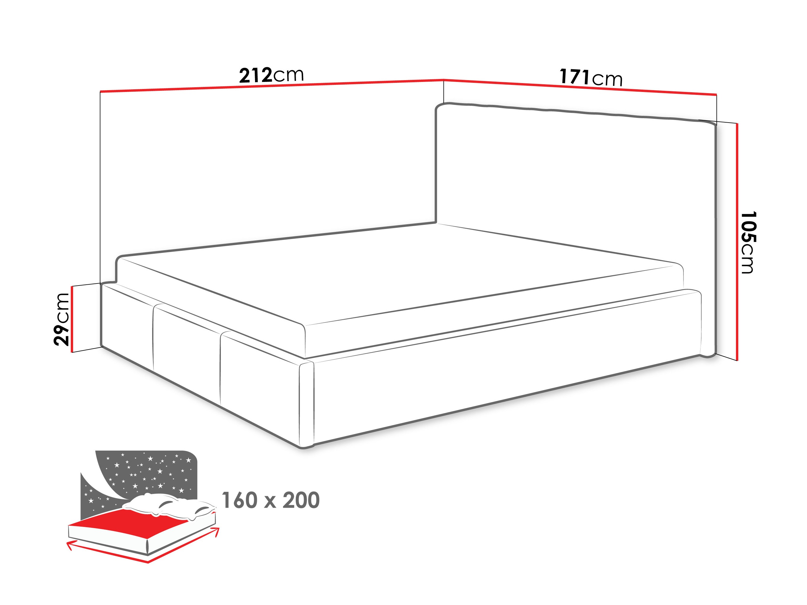 Κρεβάτι ComfiDream Fenara II (Fresh 32)