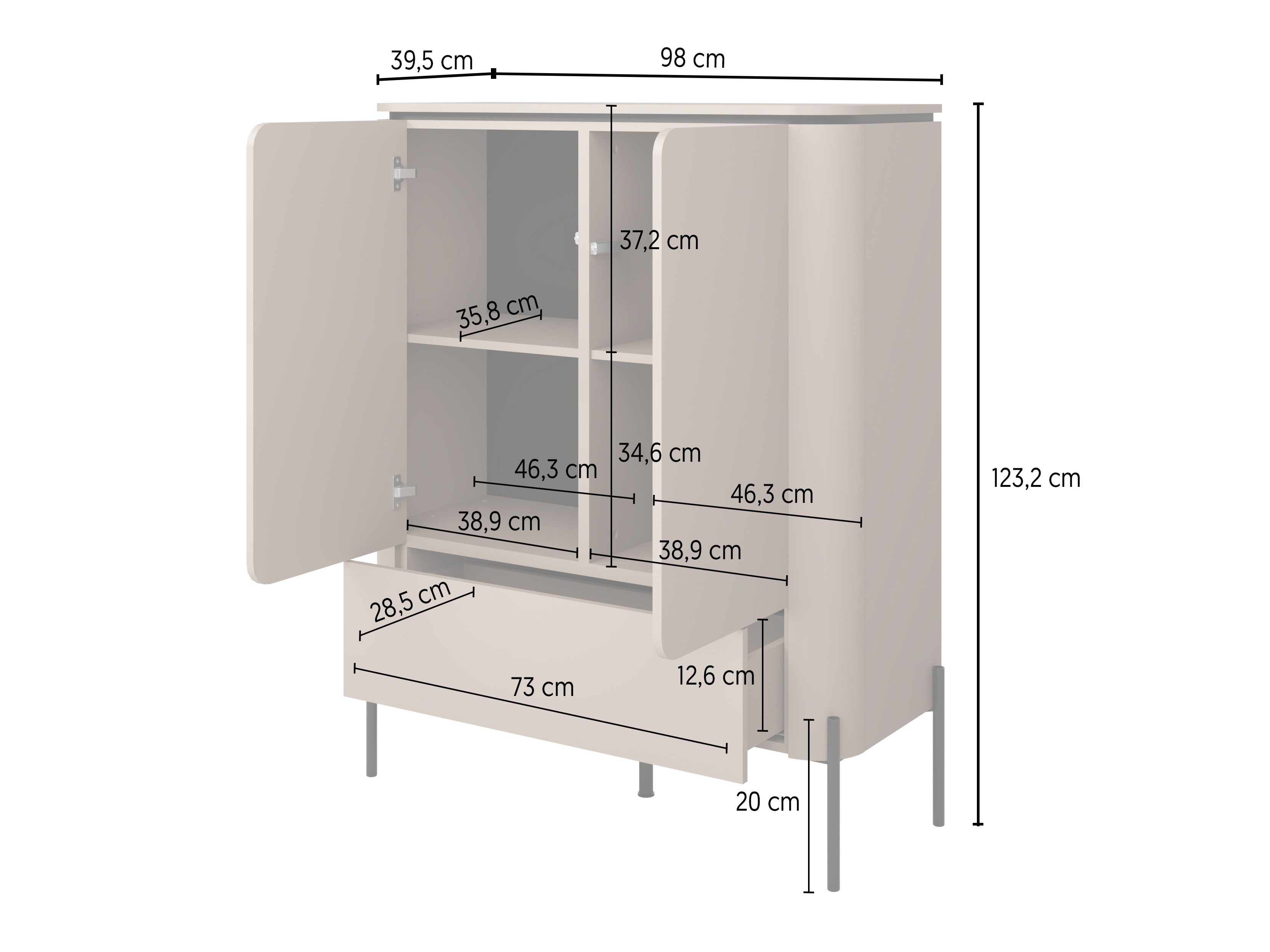 Living room set Mirbeno 103