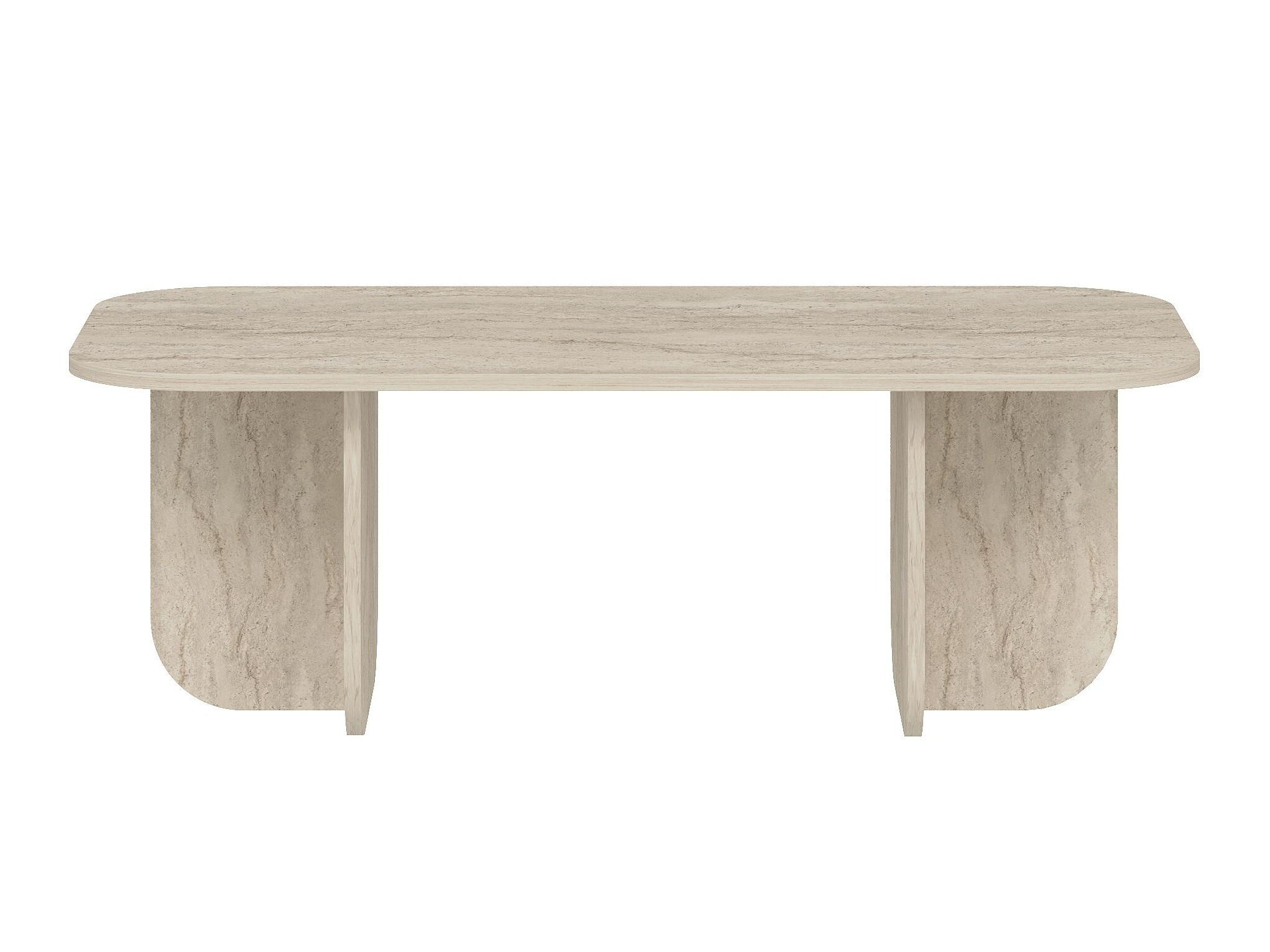 Τραπεζάκι σαλονιού Kailua 2560 (Ανοιχτό Travertine)