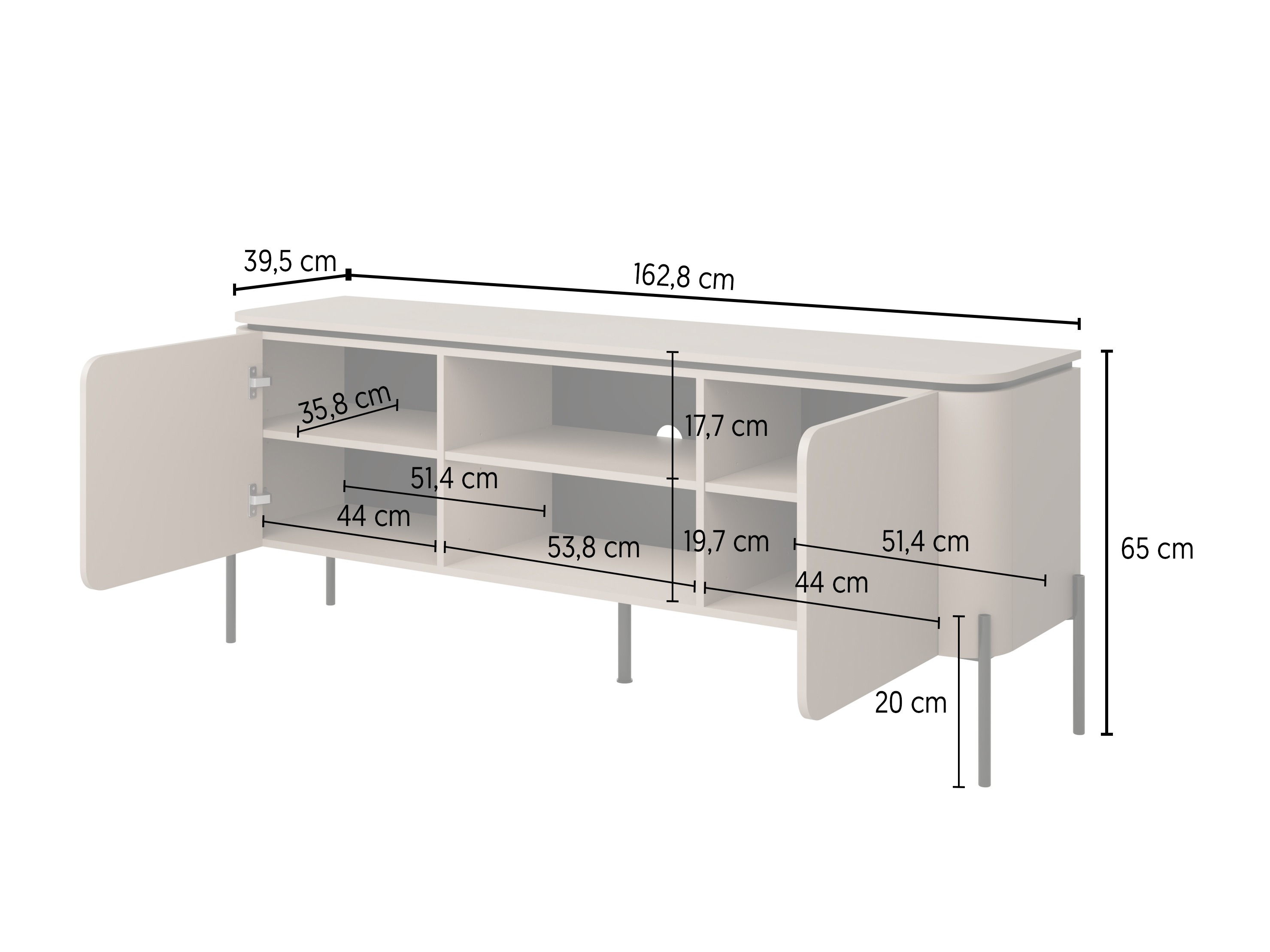 TV stand Mirbeno 101