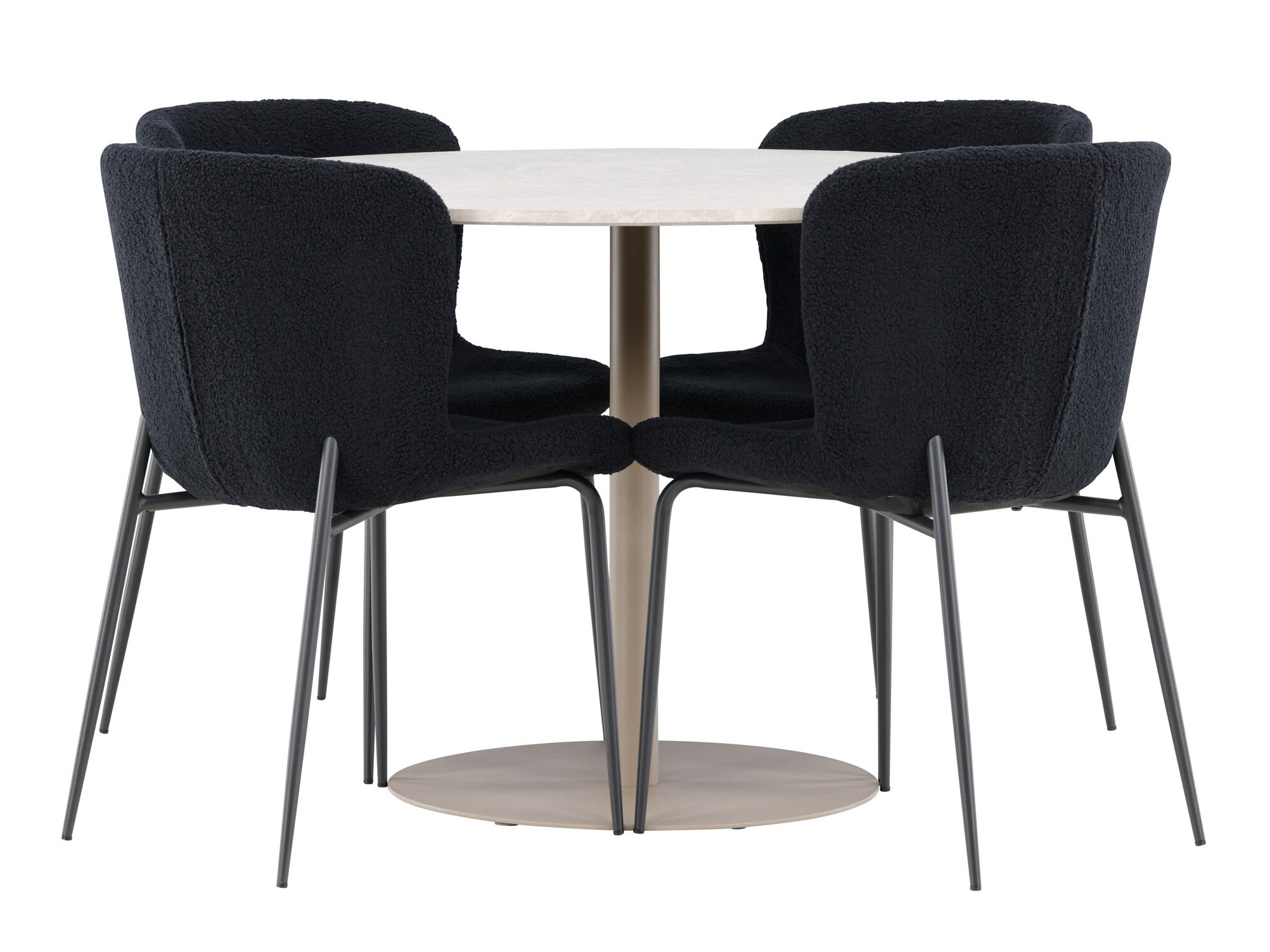 Dining set Dallas 4863 (Black)