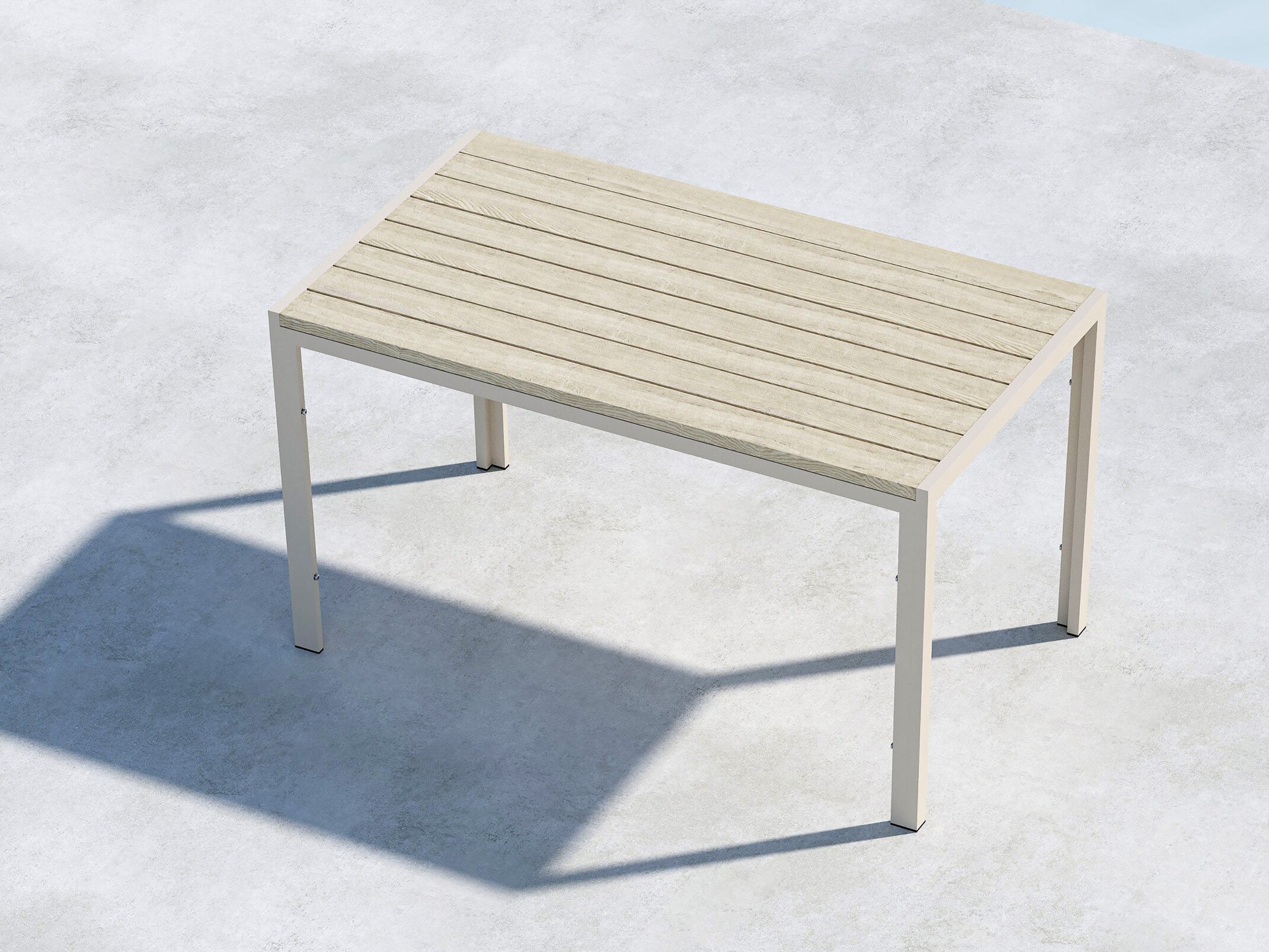 Outdoor table Dallas 4859 (Beige)
