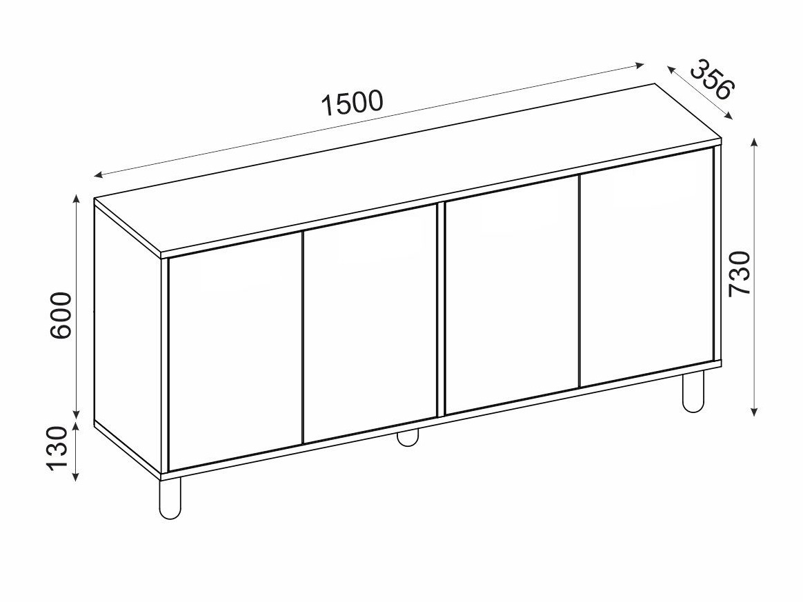 Sideboard Kailua 2568