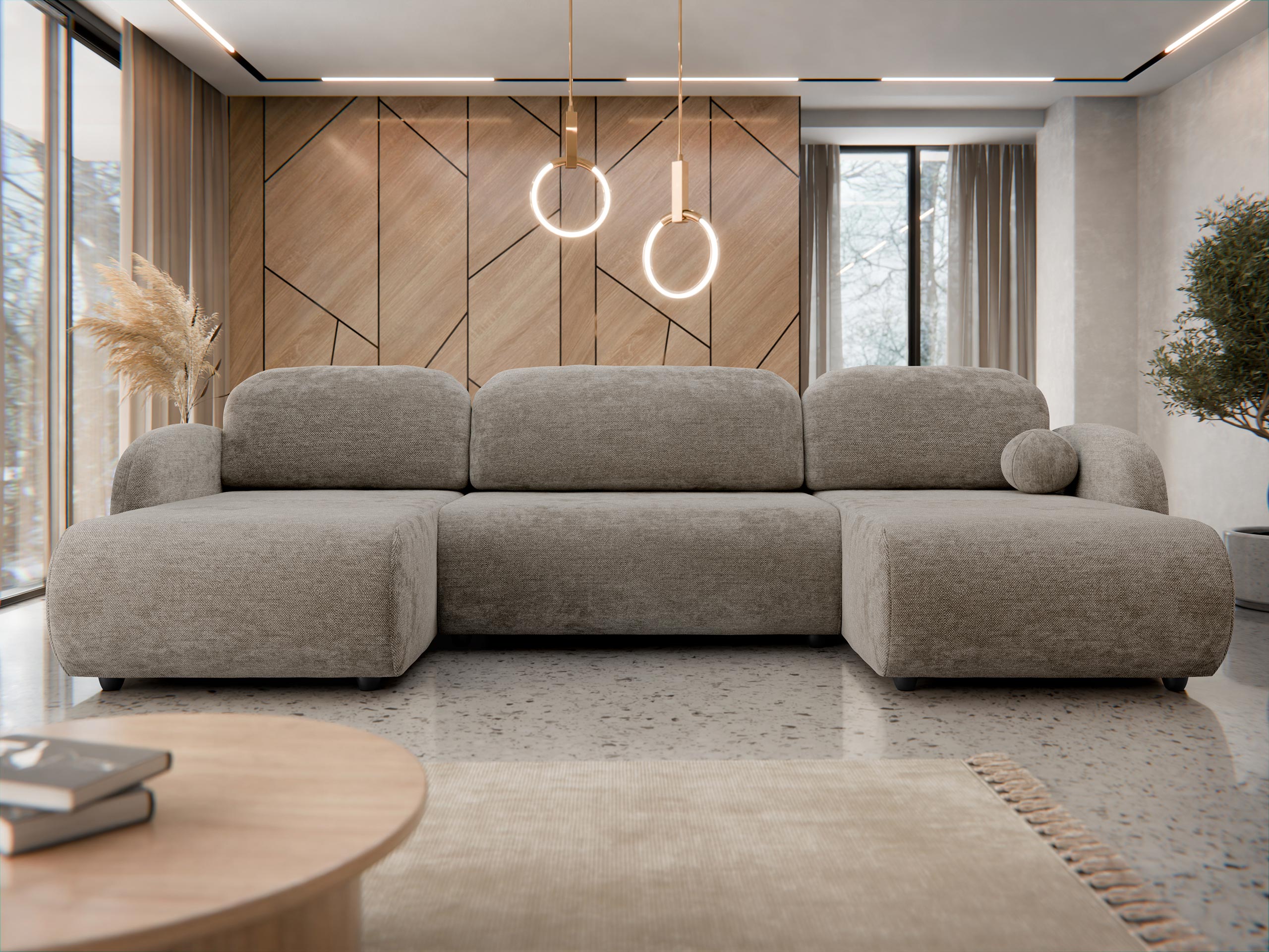 Corner sofa Columbus 250 (Sereno 684)