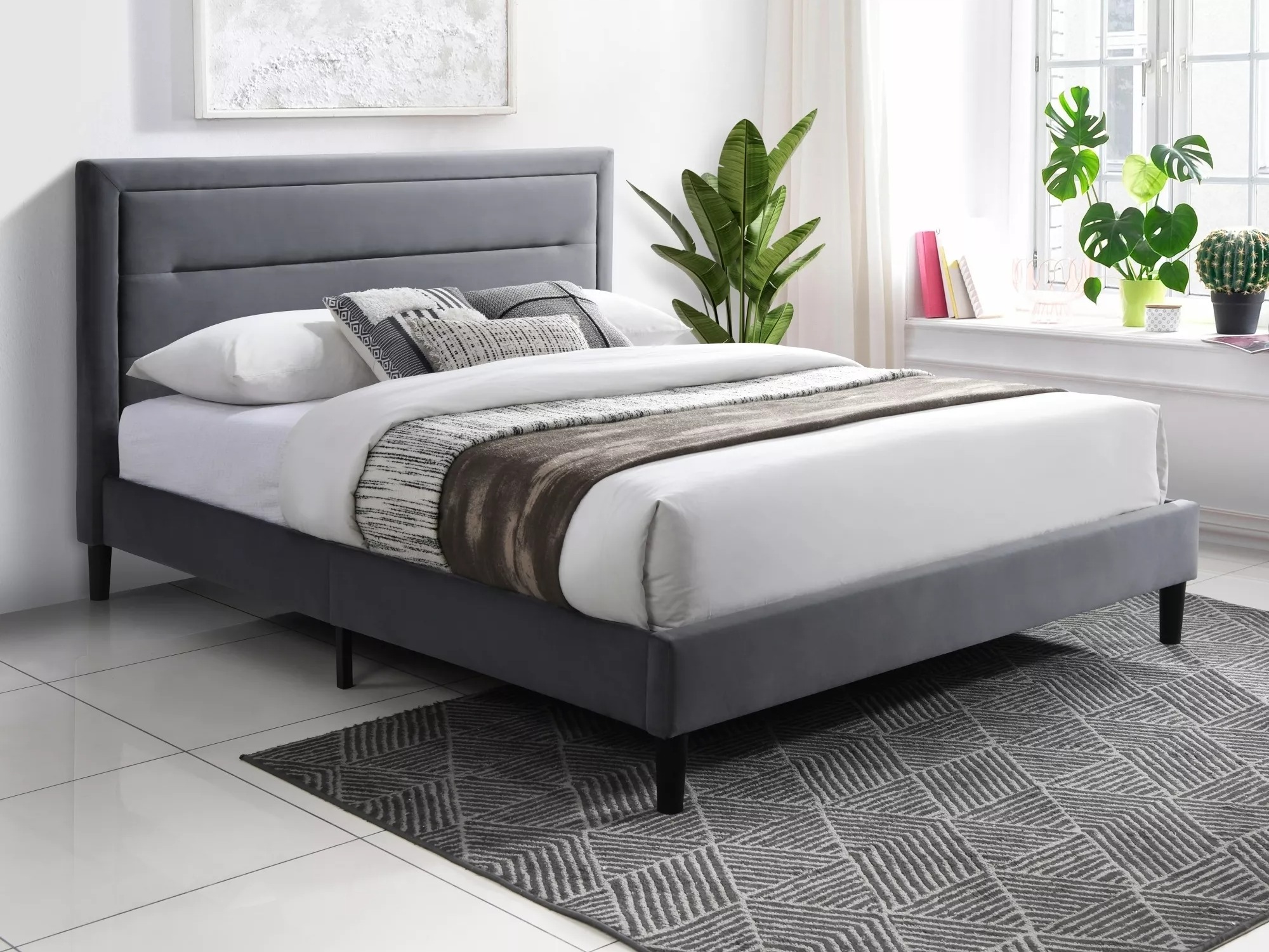 Bed Detroit 787 (Grey)