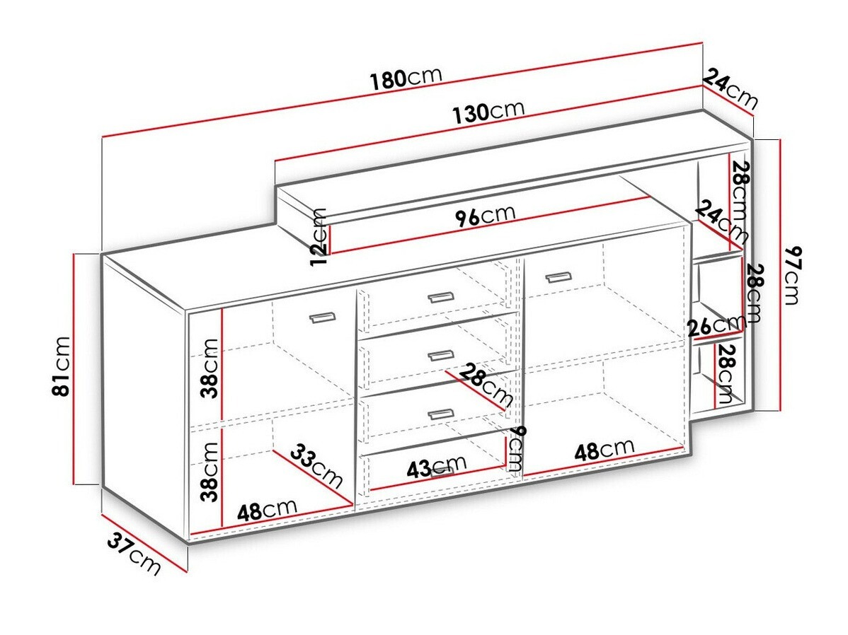 Living room set Lutiva 107
