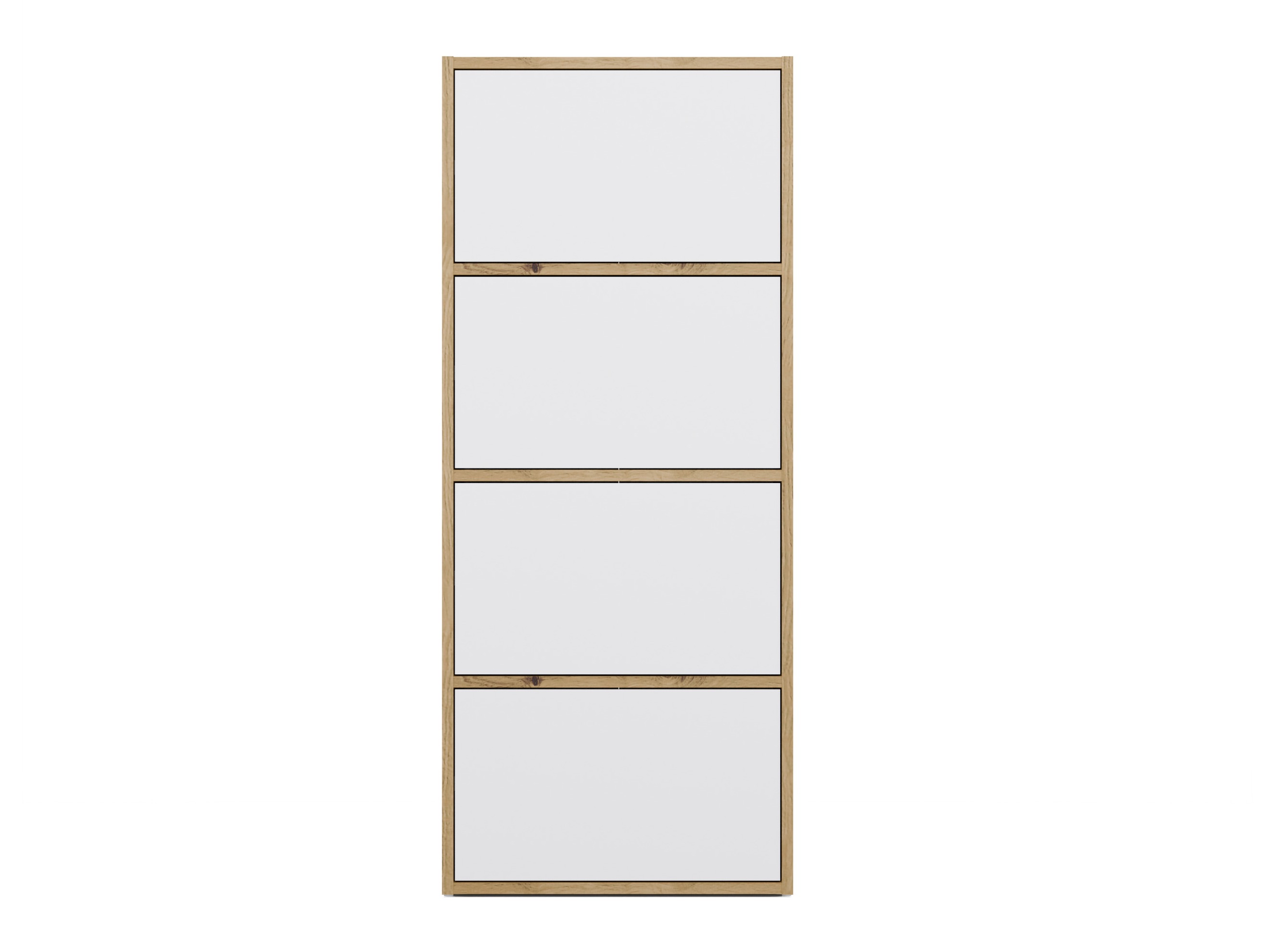 Μπουφέ Mandeville 298 (Άσπρο + Artisan βελανιδιά)