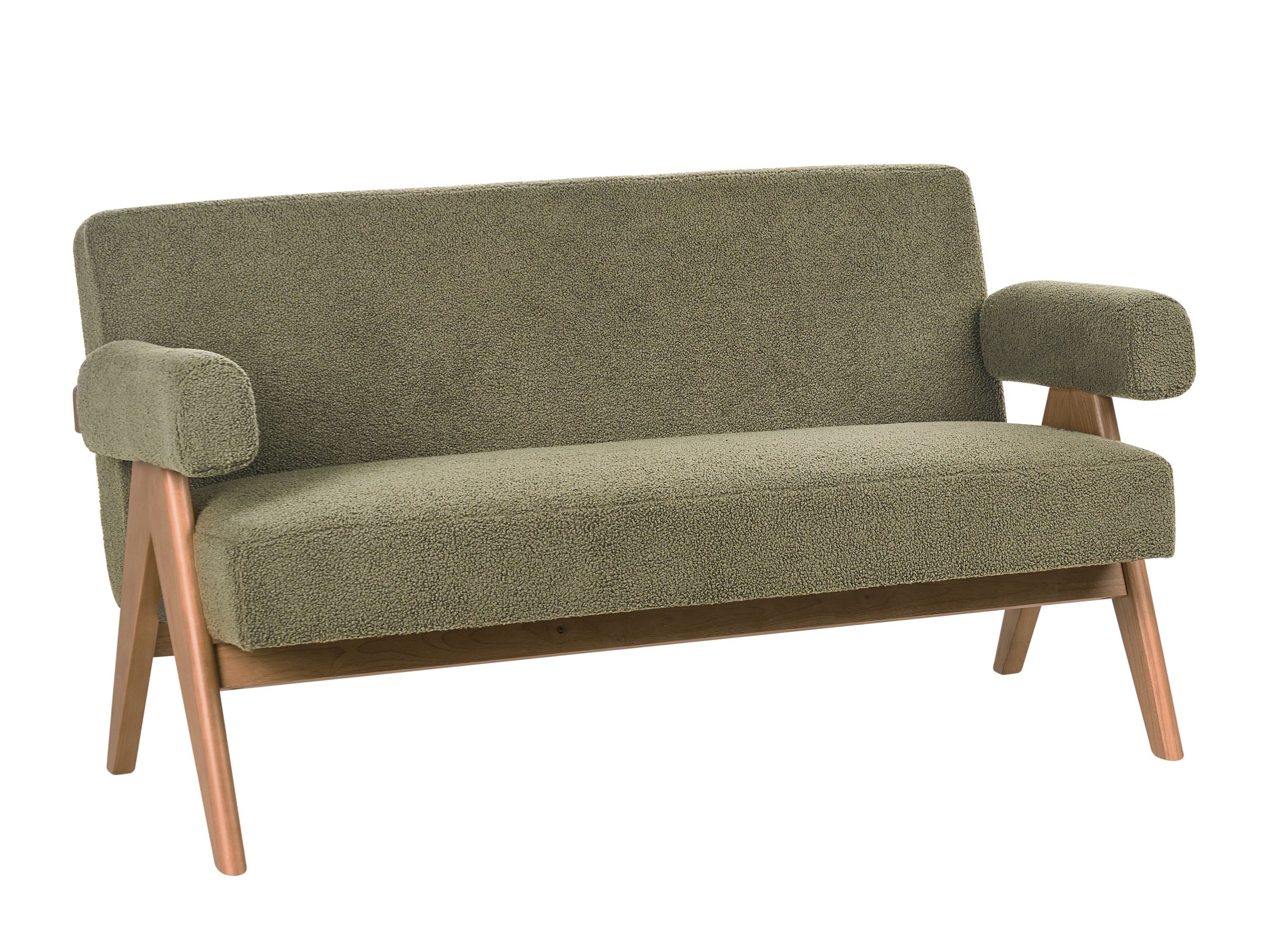 Ταμπουρέ Berwyn 2713 (Πράσινο + Σκούρο ξύλο)