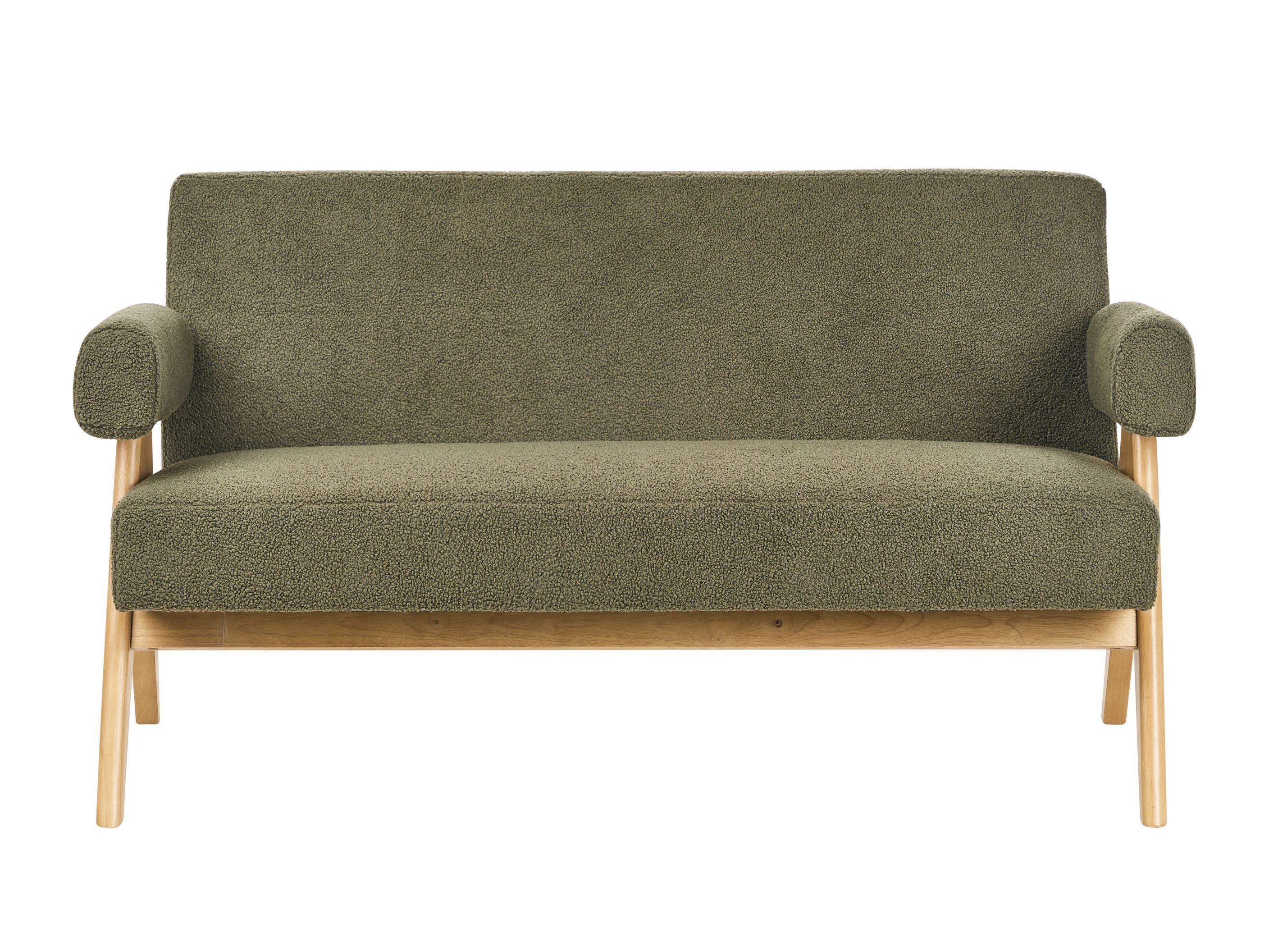Upholstered furniture set Berwyn 2715 (Green + Light wood)