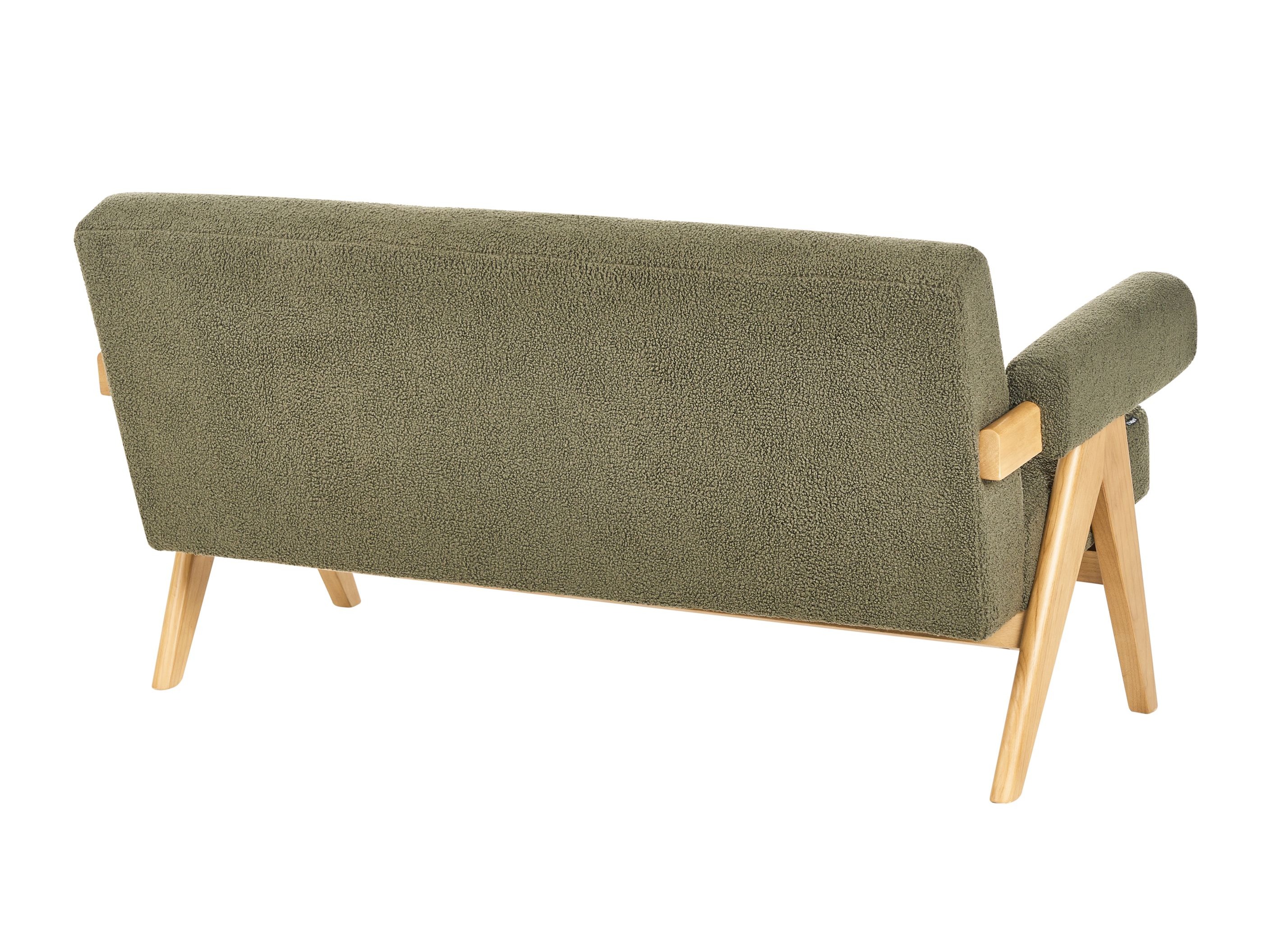 Upholstered furniture set Berwyn 2715 (Green + Light wood)