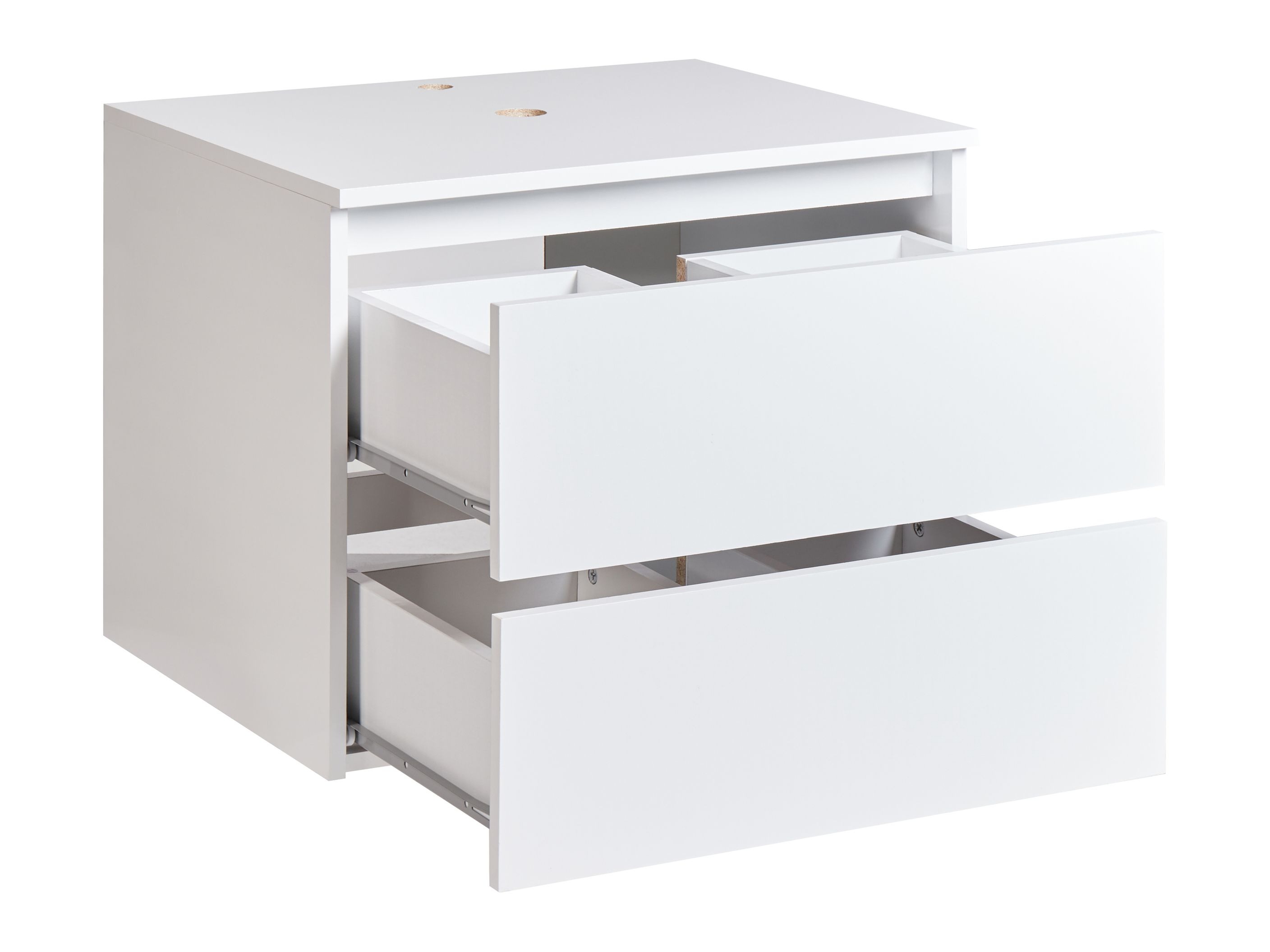 Επιτοίχιο ντουλάπι μπάνιου με υποδοχή νιπτήρα Berwyn 2719 (Άσπρο)