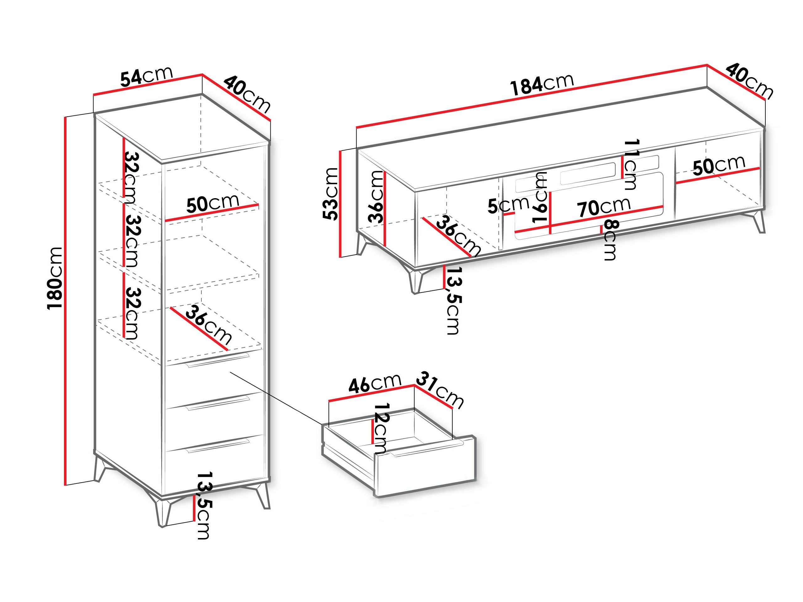 Σετ επίπλων σαλονιού Comfivo Citrus III