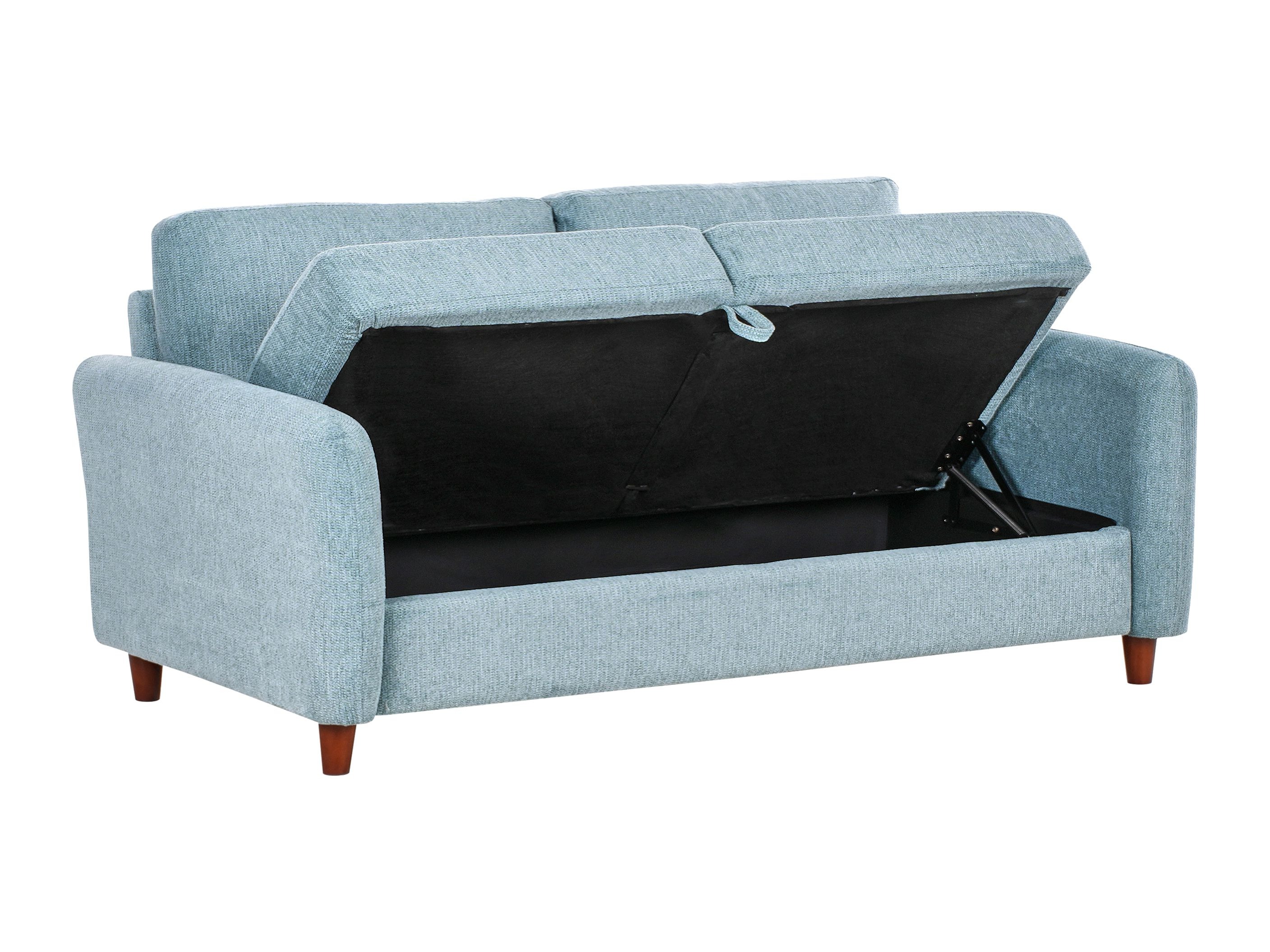 Σετ ταπετσαρισμένων επίπλων Berwyn 2823 (Μπλε)