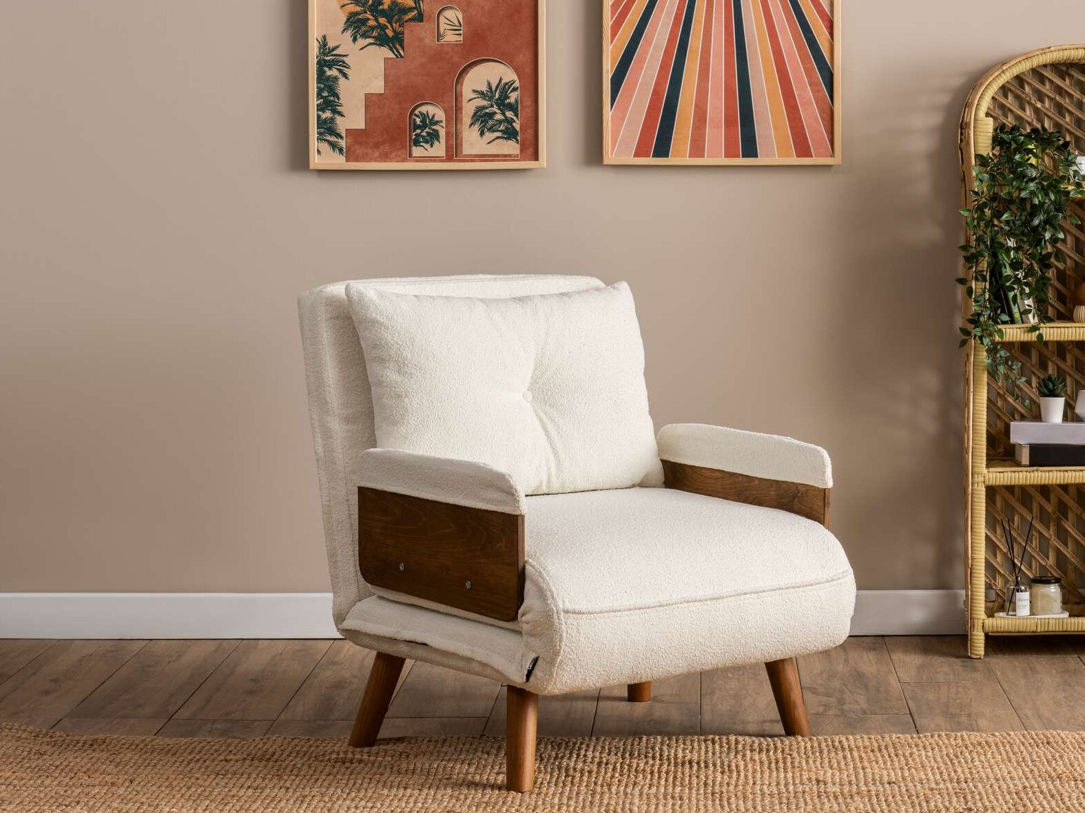 Πολυθρόνα Altadena 607 (Άσπρο)