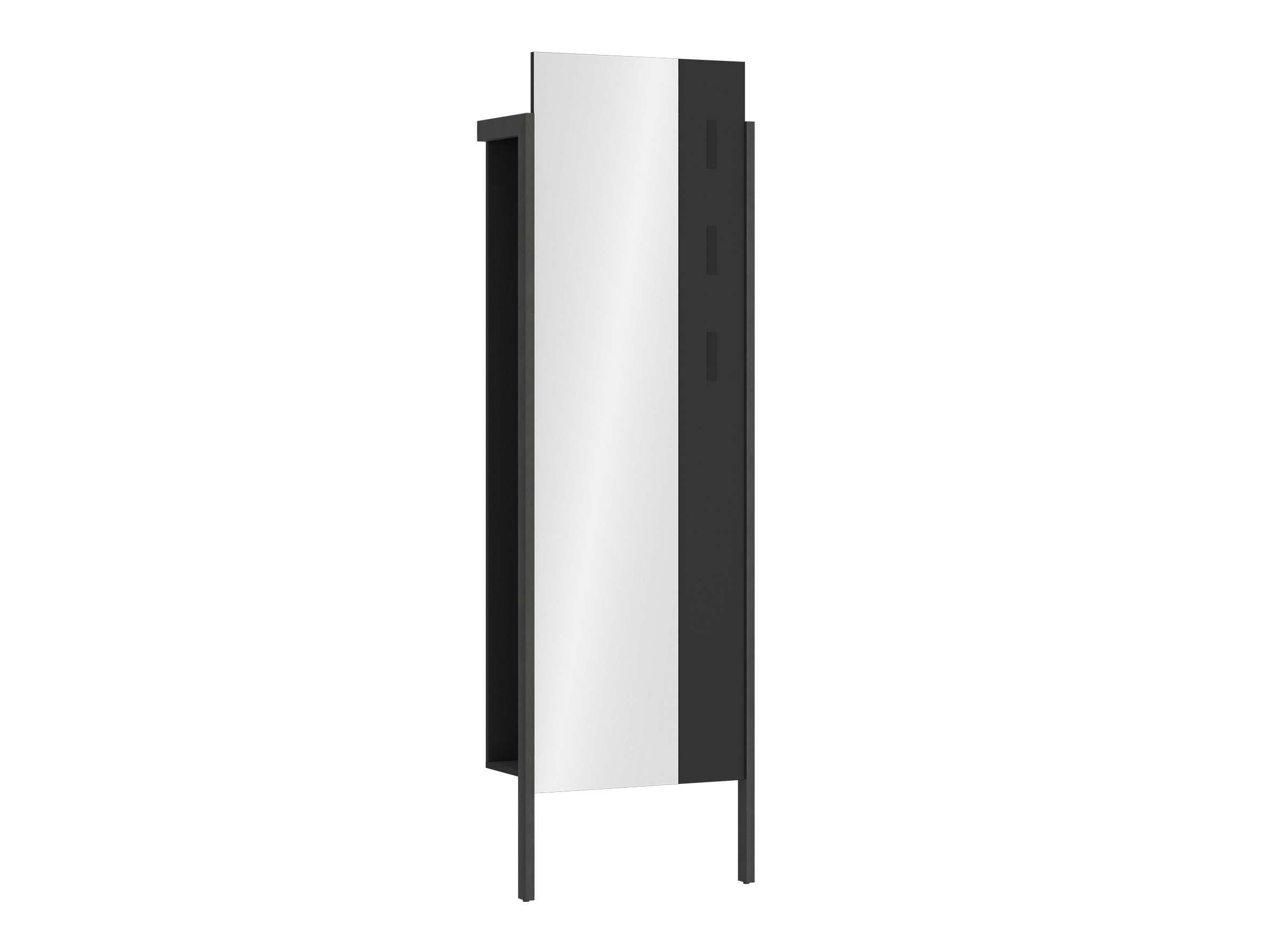 Coat rack Ontario 147 (Anthracite + Matera grey)
