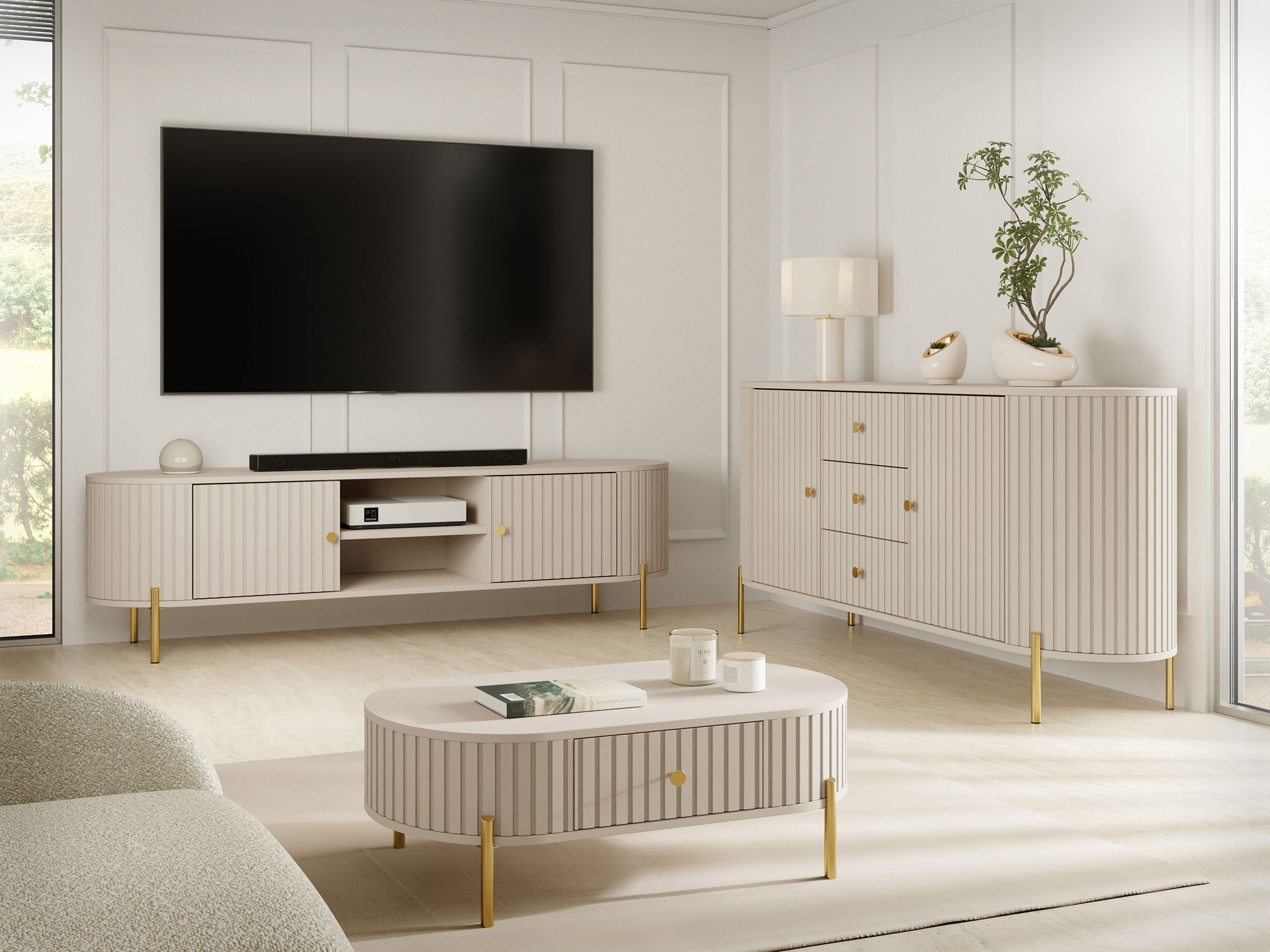 Living room set Comfivo Mirsoni I