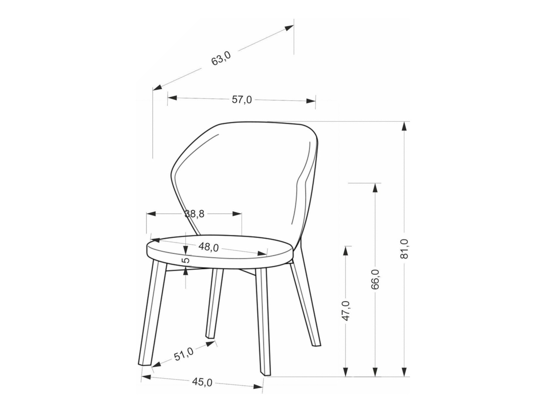 Σετ τραπεζαρίας Houston 1985
