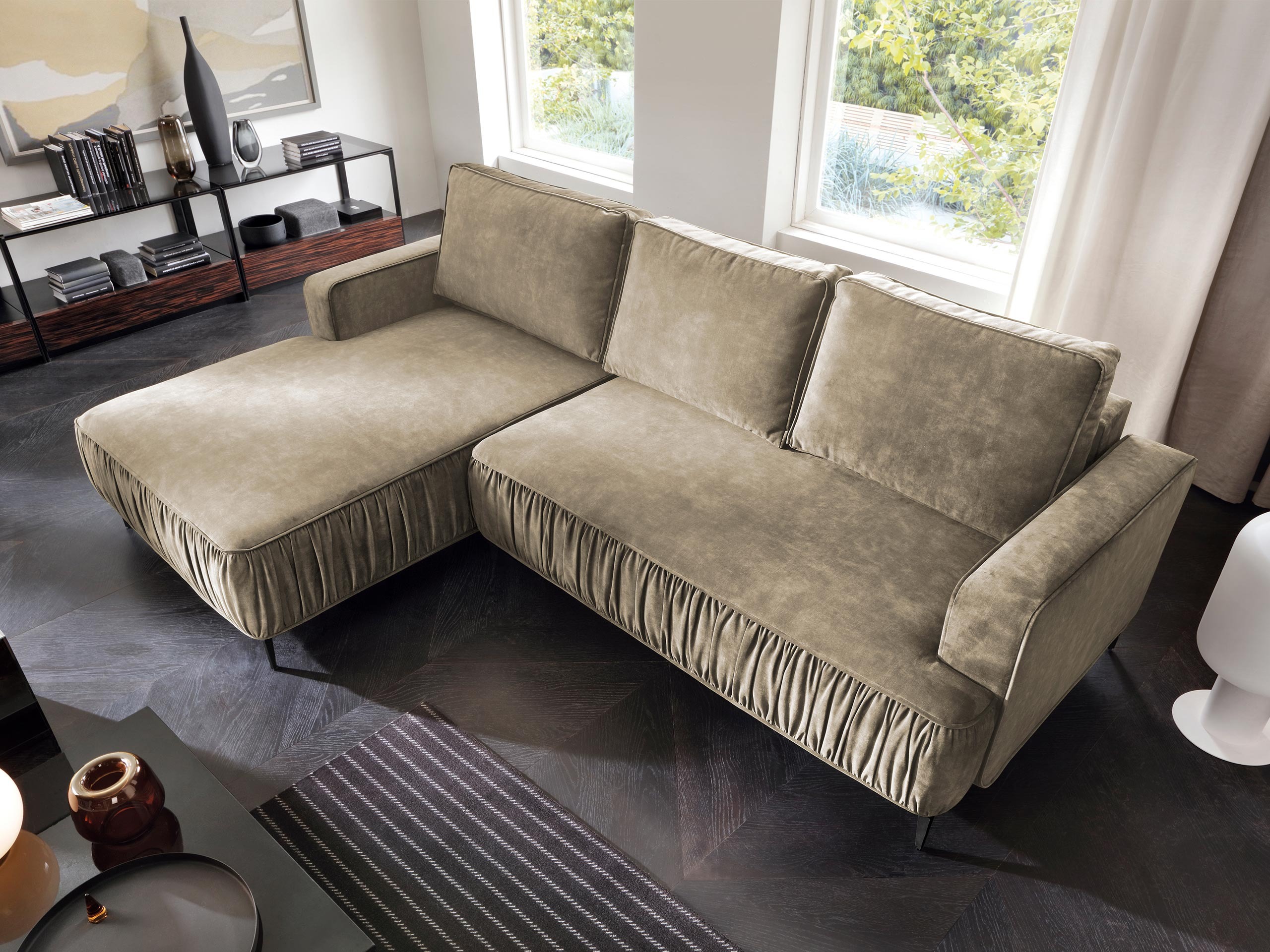 Γωνιακός Καναπές ComfiDream Lyraion (Castel 15)