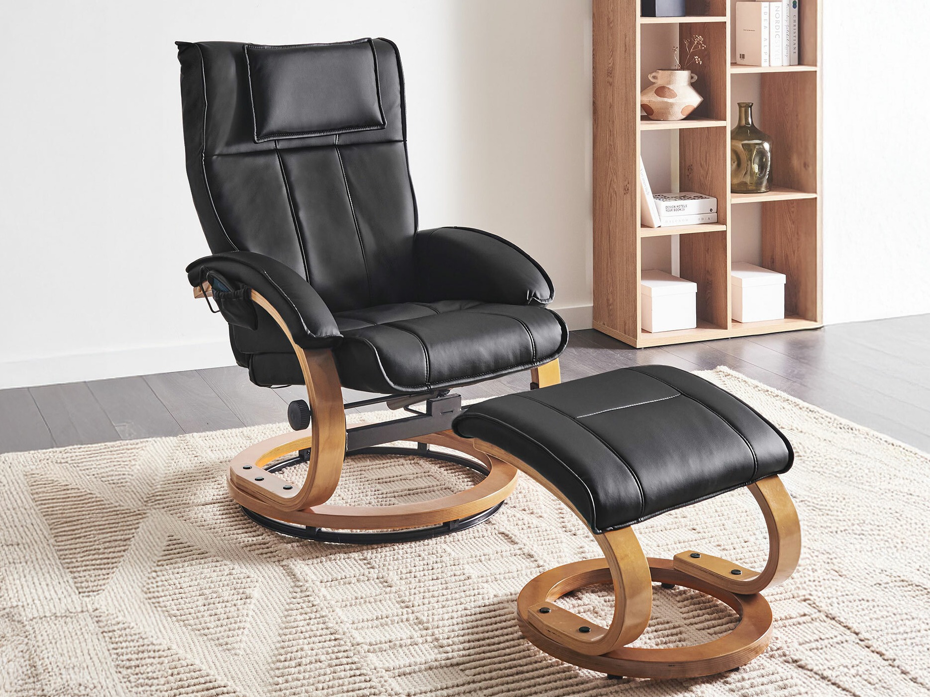 Πολυθρόνα Berwyn 2736 (Μαύρο)